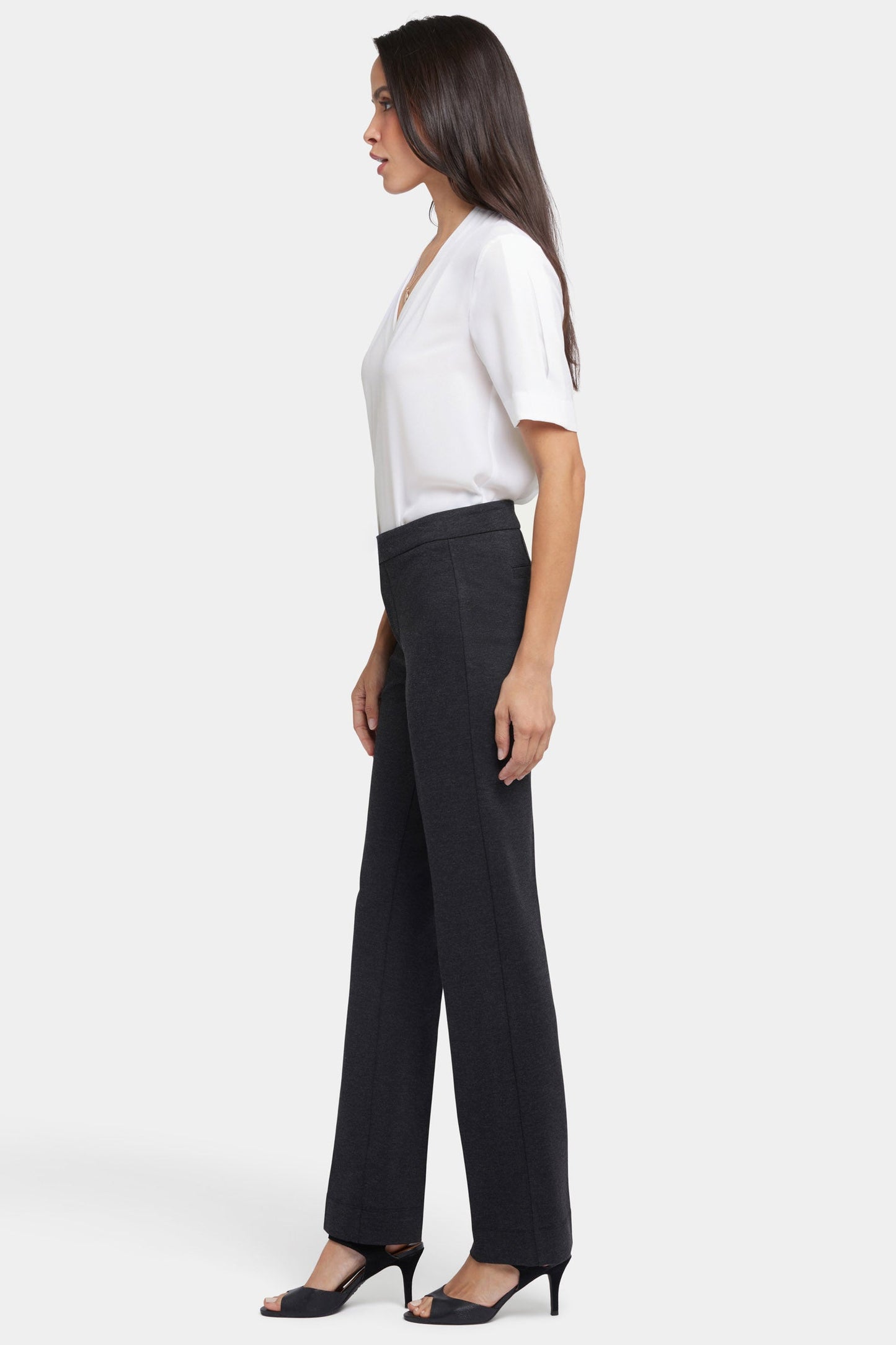 Slim Trouser Pants - Charcoal Heathered
