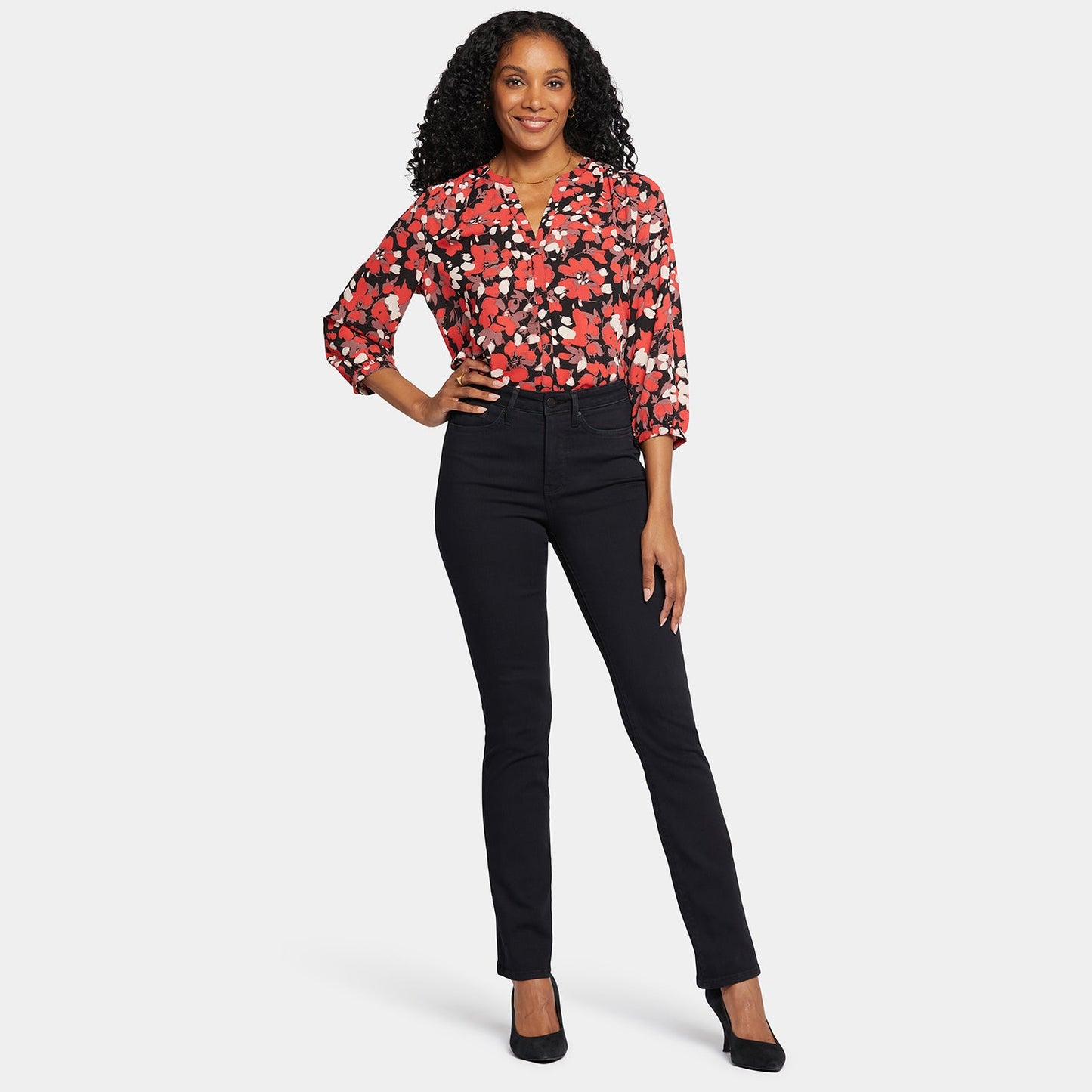 Billie Mini Bootcut Jeans - Huntley