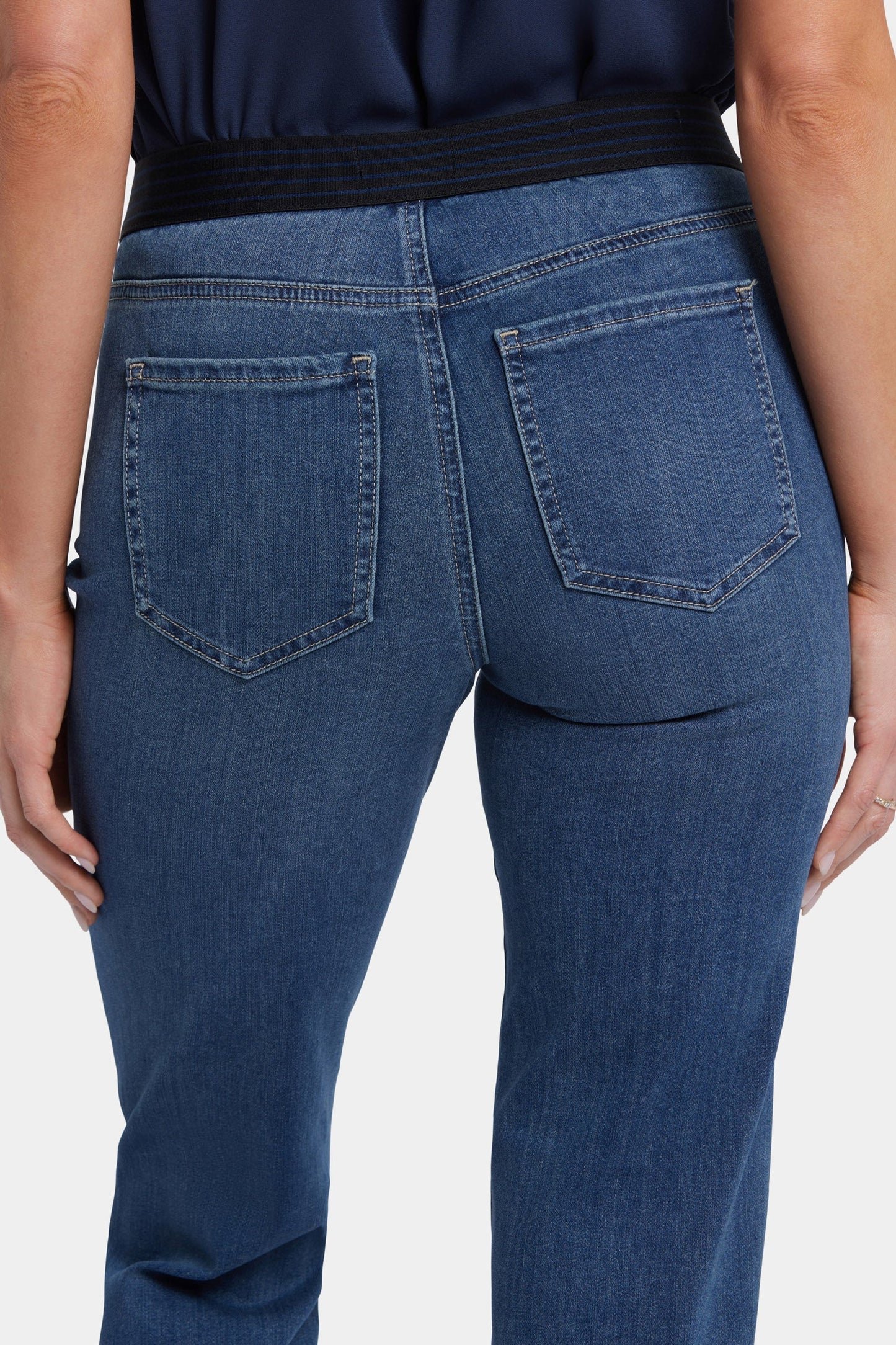 No Gapper™ Marilyn Straight Jeans - Valencia Surf