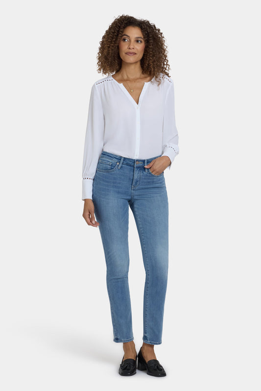 Sheri Slim Jeans - Bastille Sea