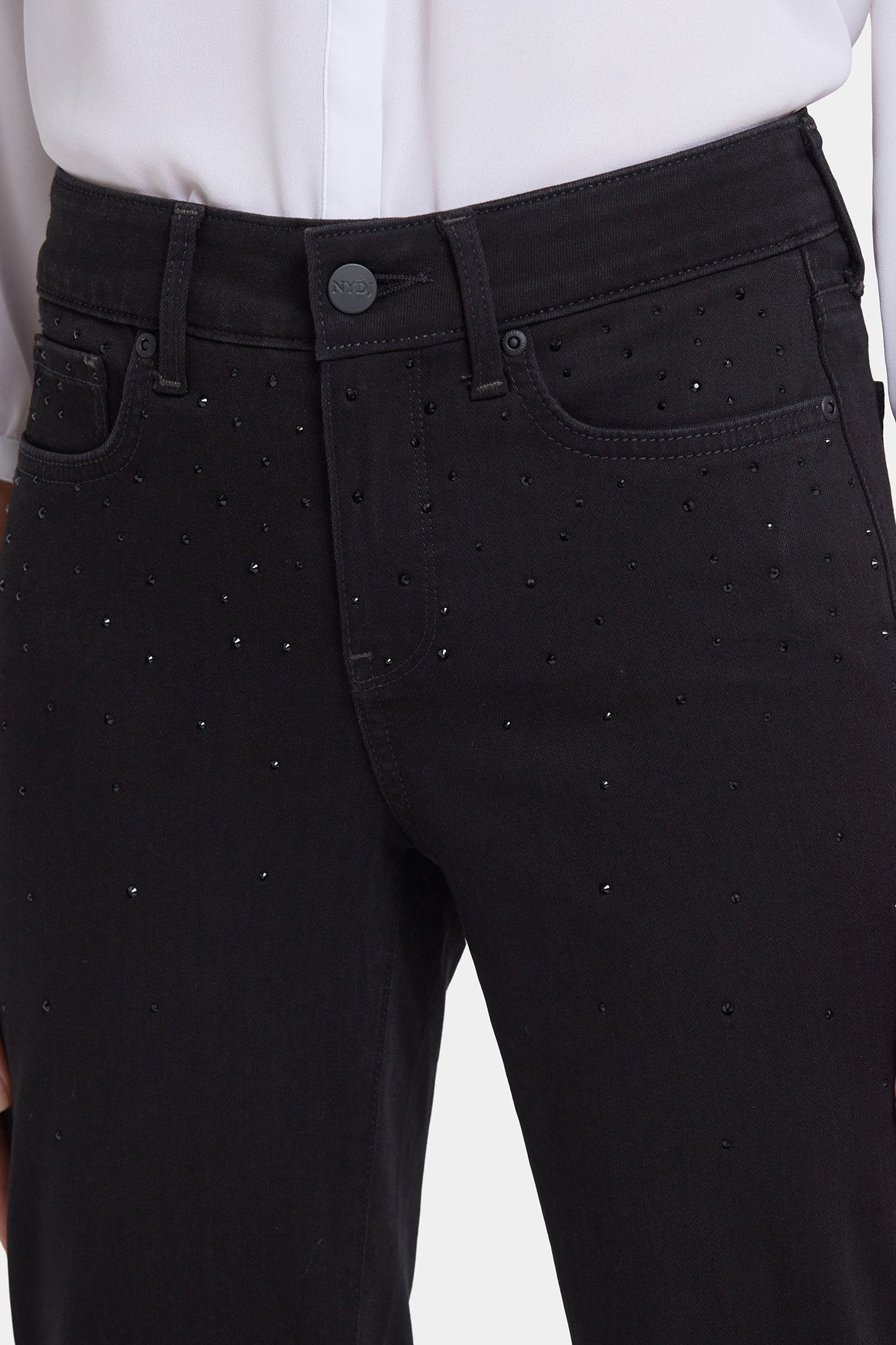 Marilyn Straight Jeans - Black Rinse