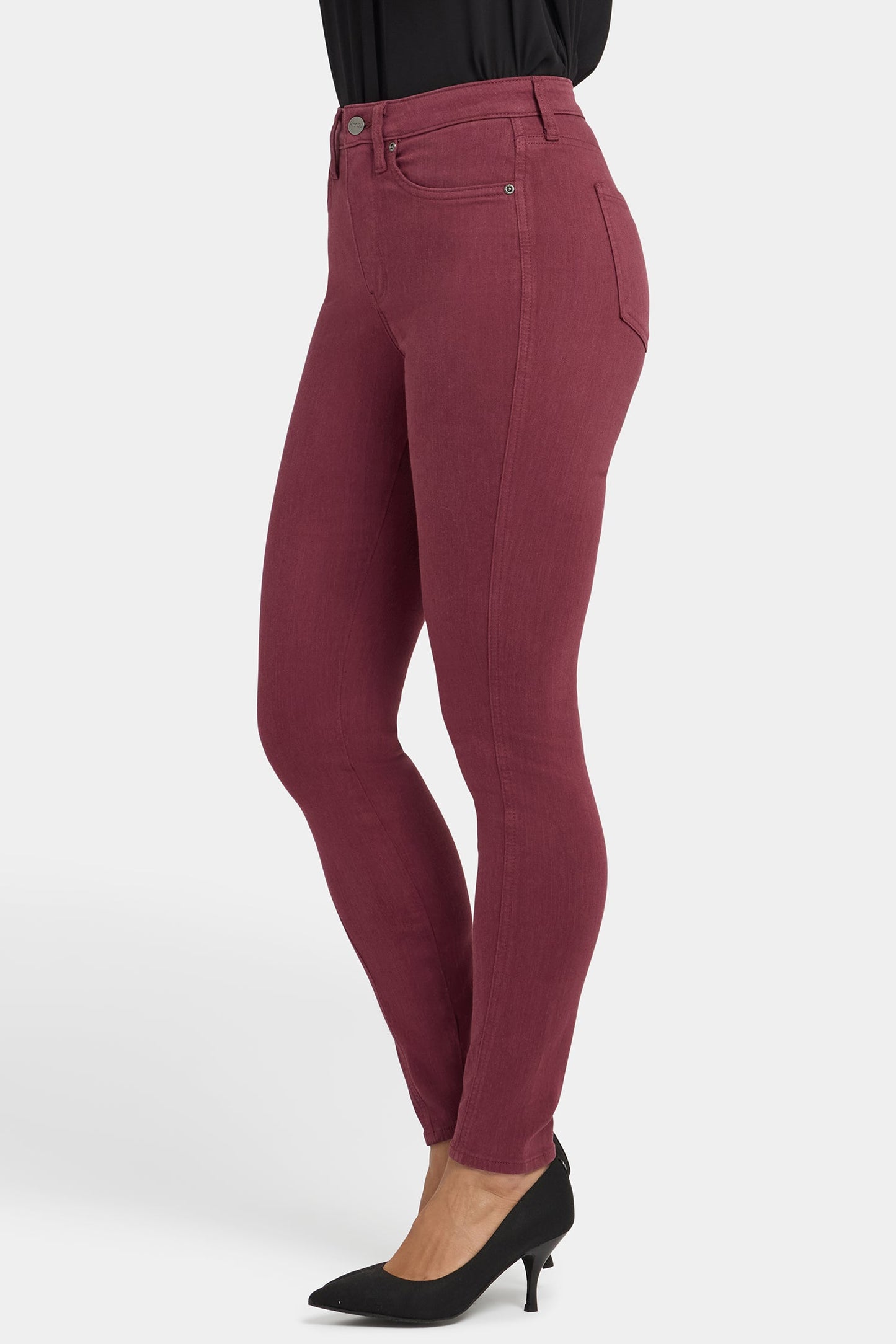 Ami Skinny Jeans - True Burgundy