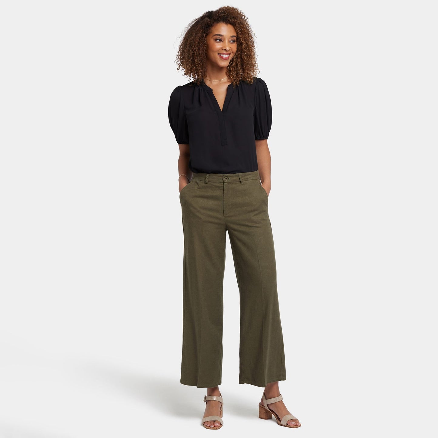Morgan Trouser Pants - Bay Leaf