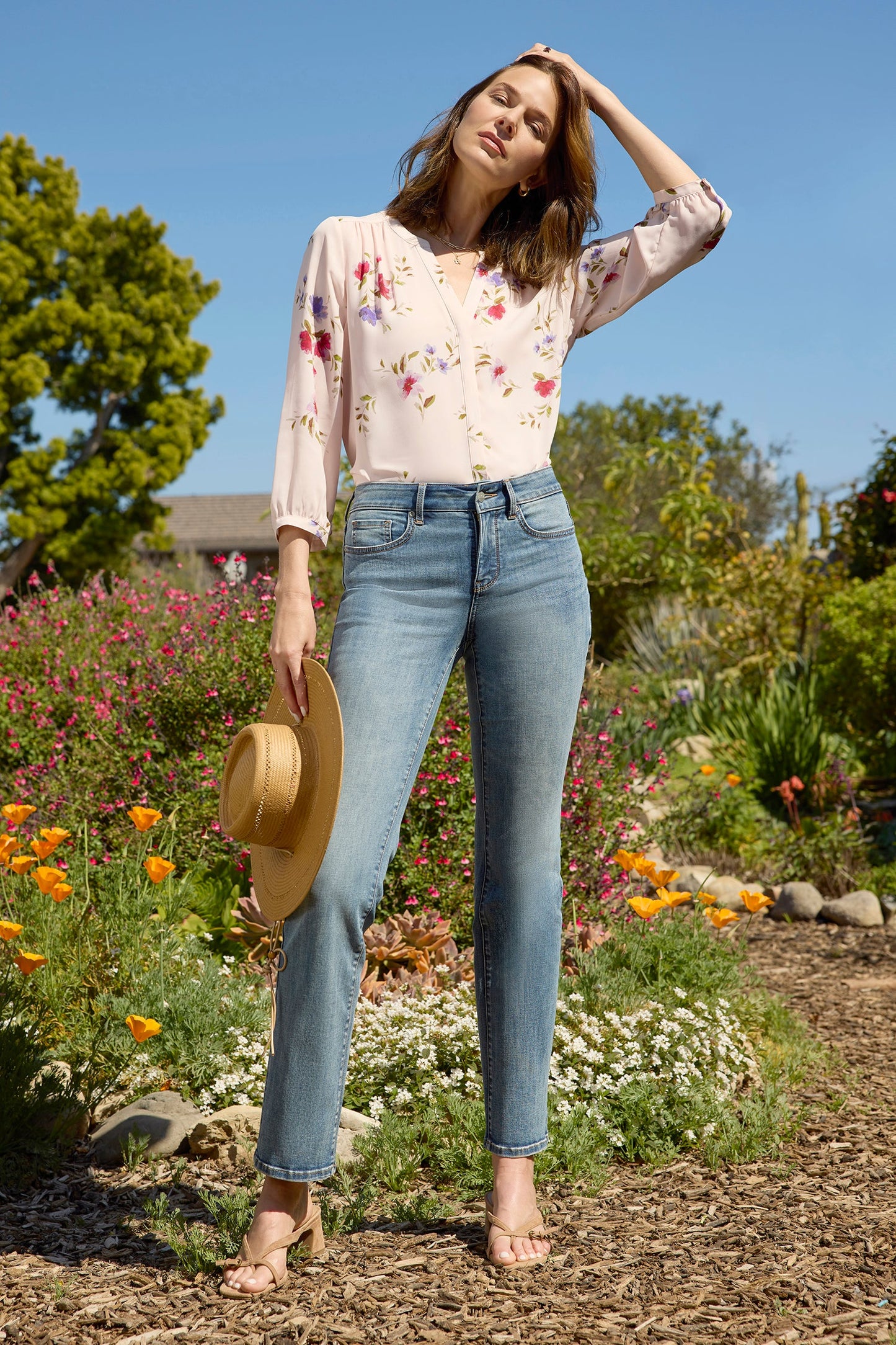 Marilyn Straight Jeans - Majorca Bay