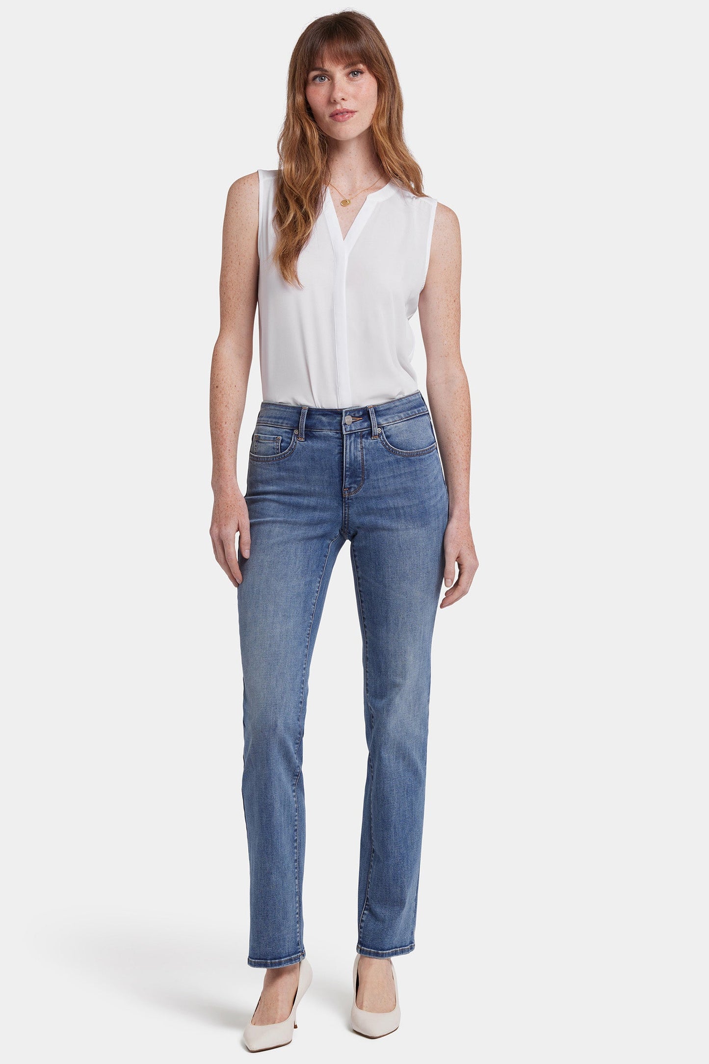 Marilyn Straight Jeans - Majorca Bay