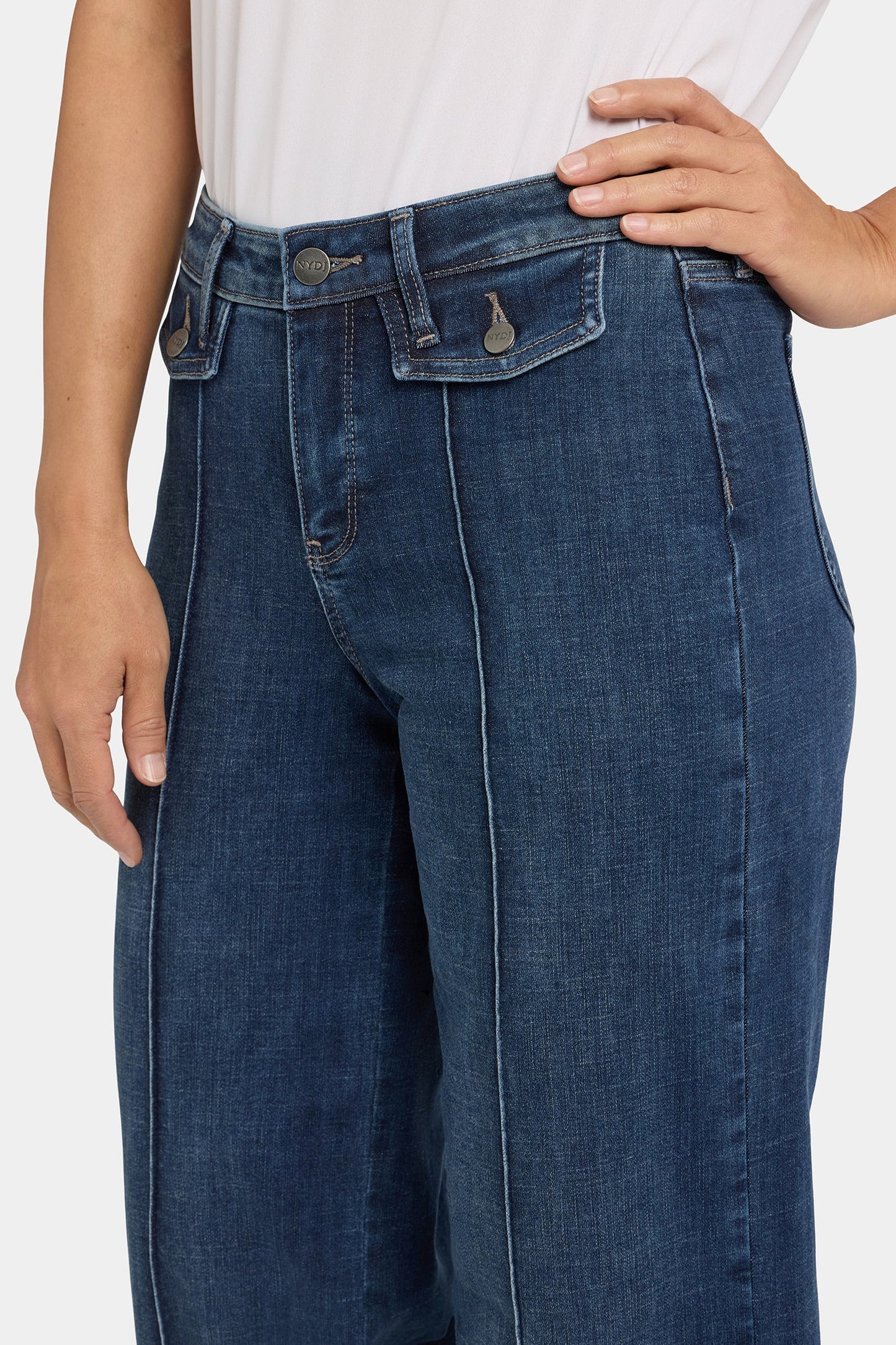 Teresa Wide Leg Jeans - Louvre Sapphire
