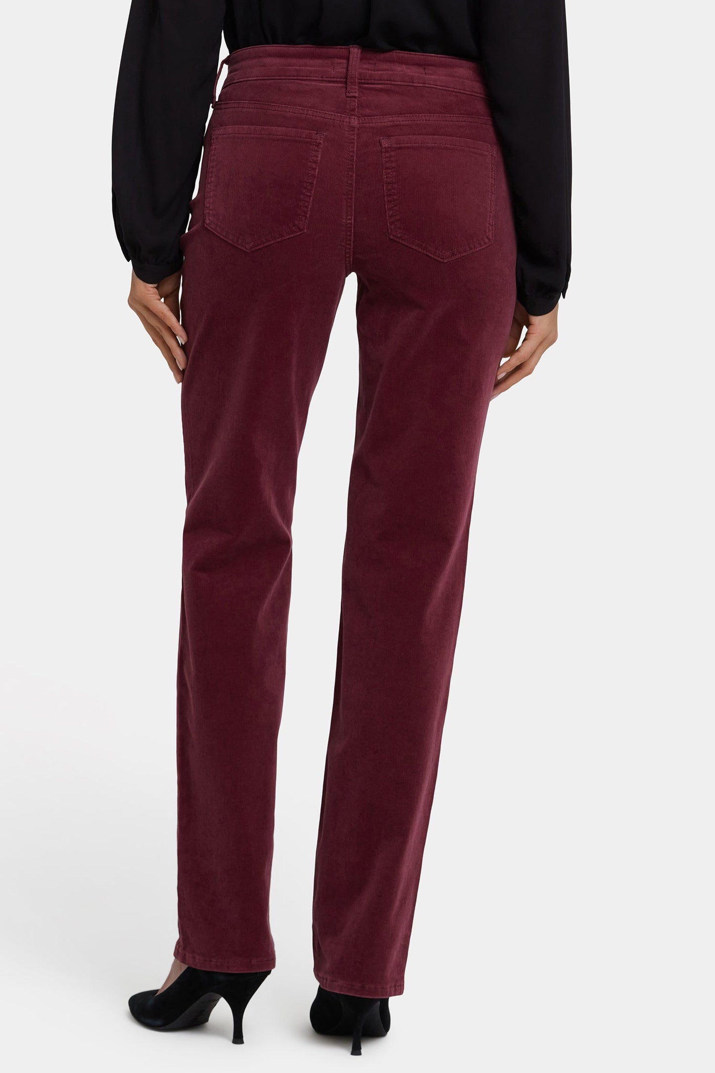 Marilyn Straight Pants - Sienna Red