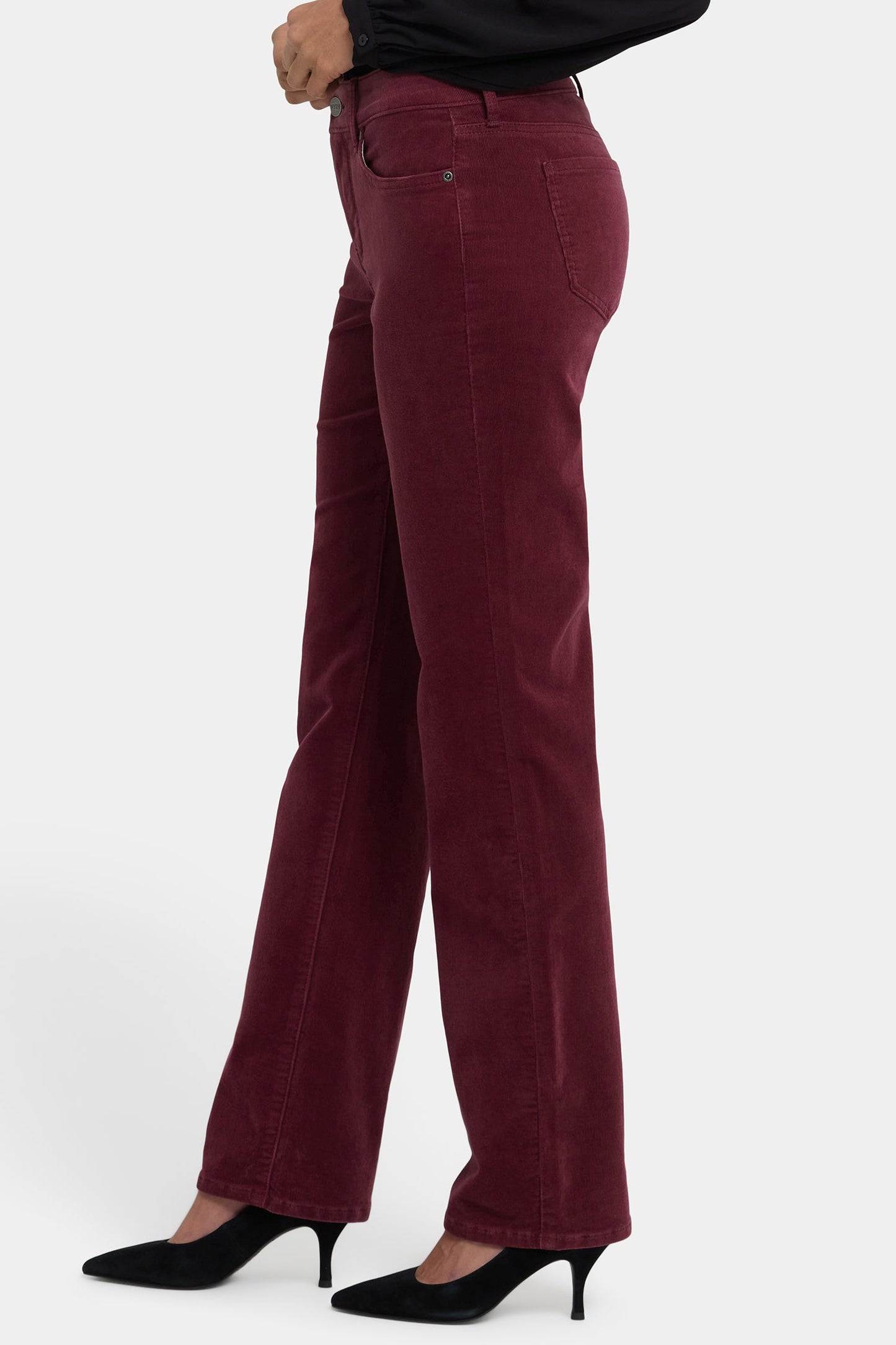 Marilyn Straight Pants - Sienna Red