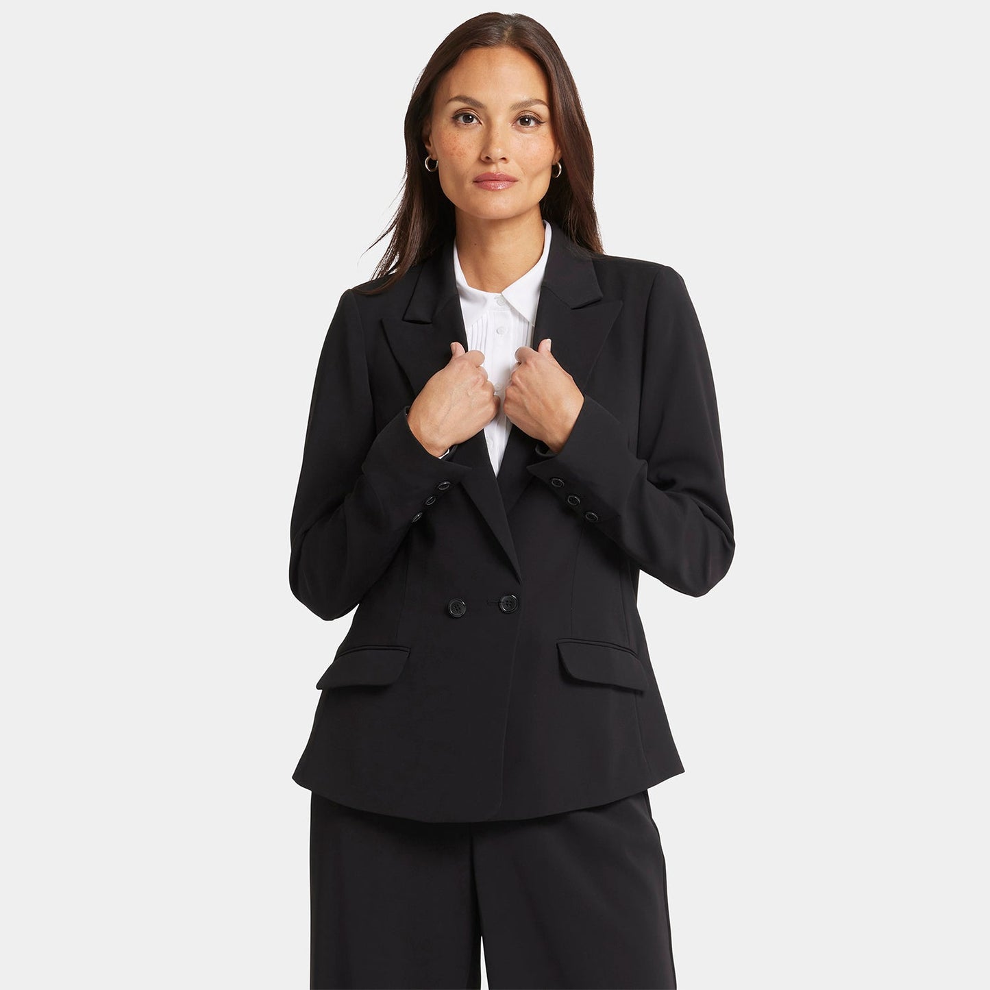 Modern Blazer Jacket - Black