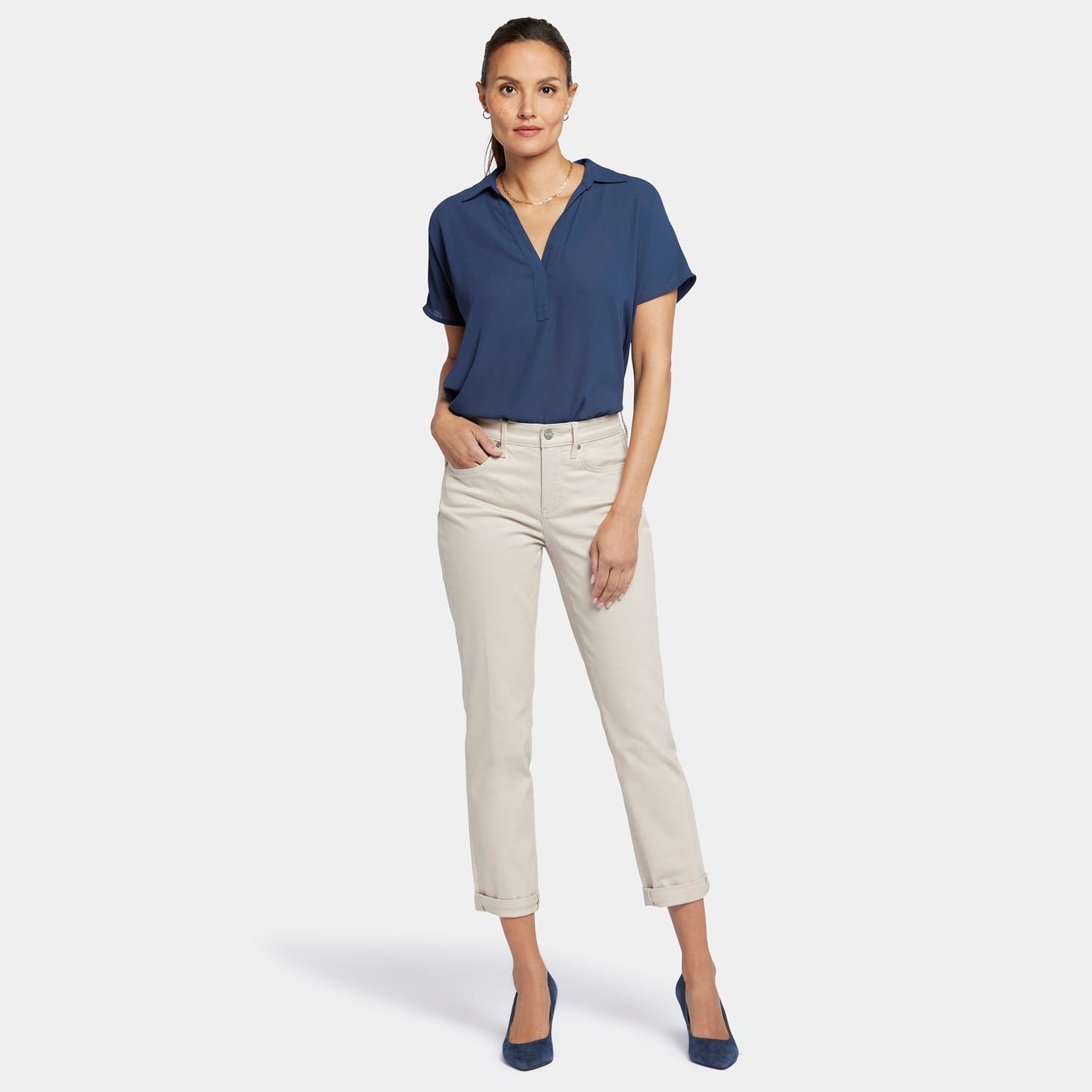 Margot Girlfriend Jeans - Feather