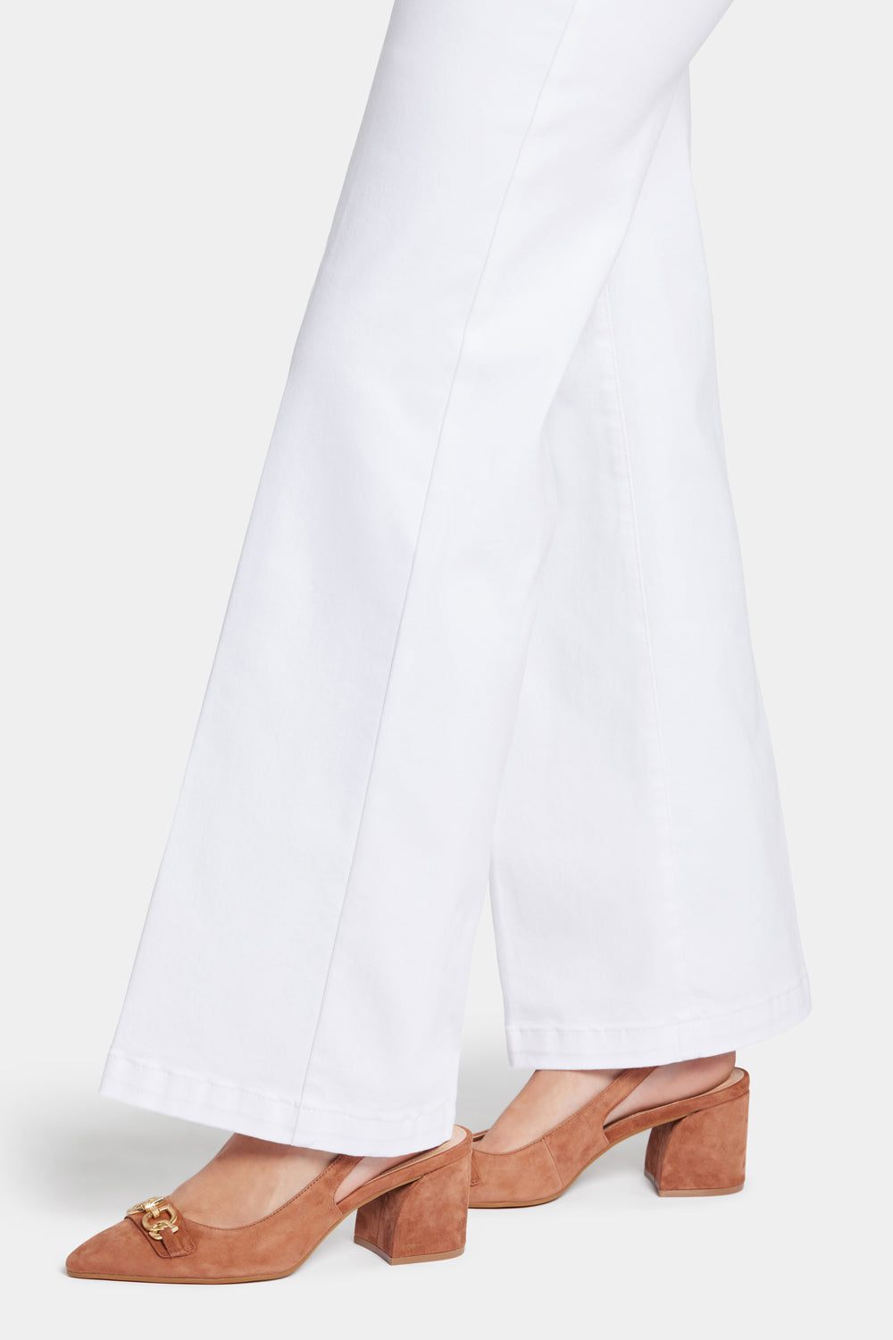 Teresa Wide Leg Jeans - Optic White