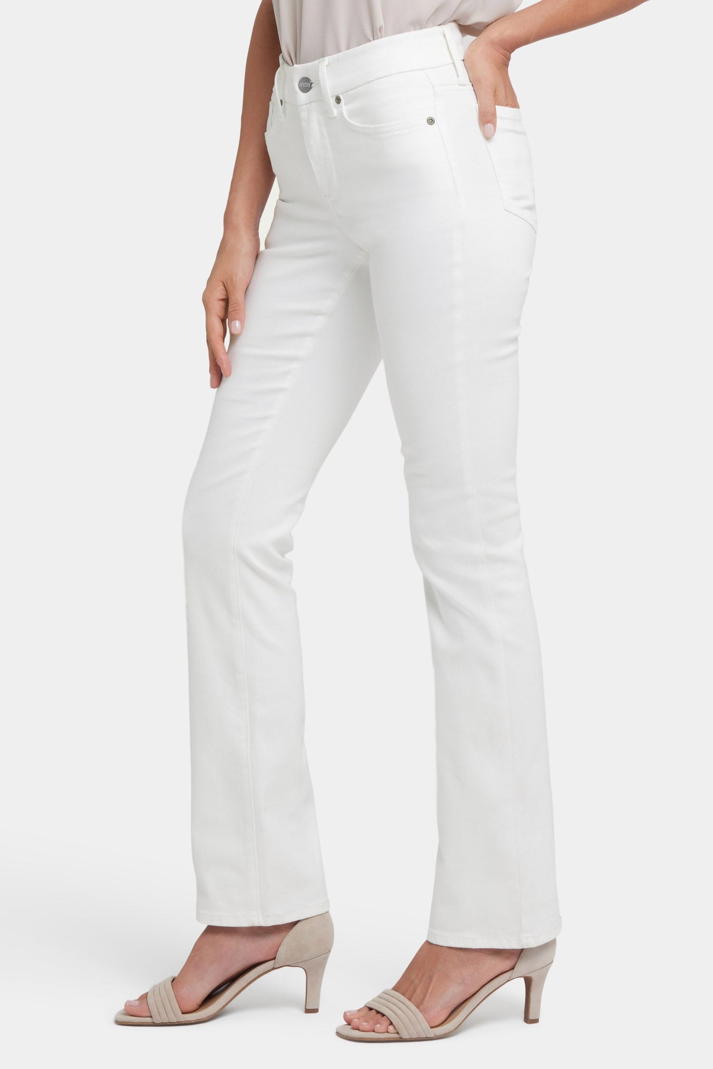 Waist-Match™ Marilyn Straight Jeans - Optic White