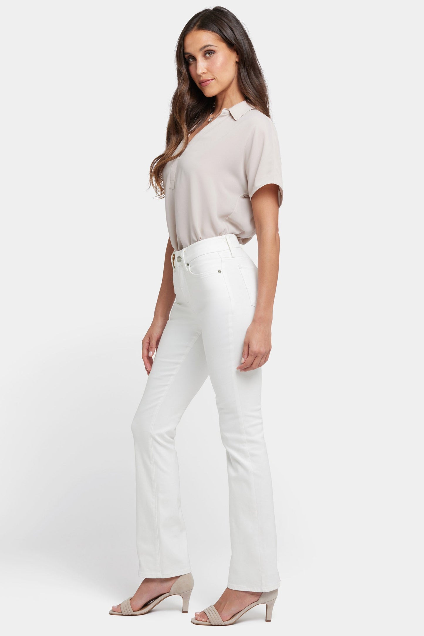 Waist-Match™ Marilyn Straight Jeans - Optic White