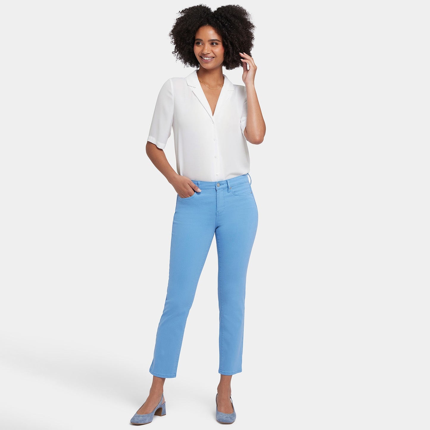 Sheri Slim Ankle Jeans - Pacific Coast