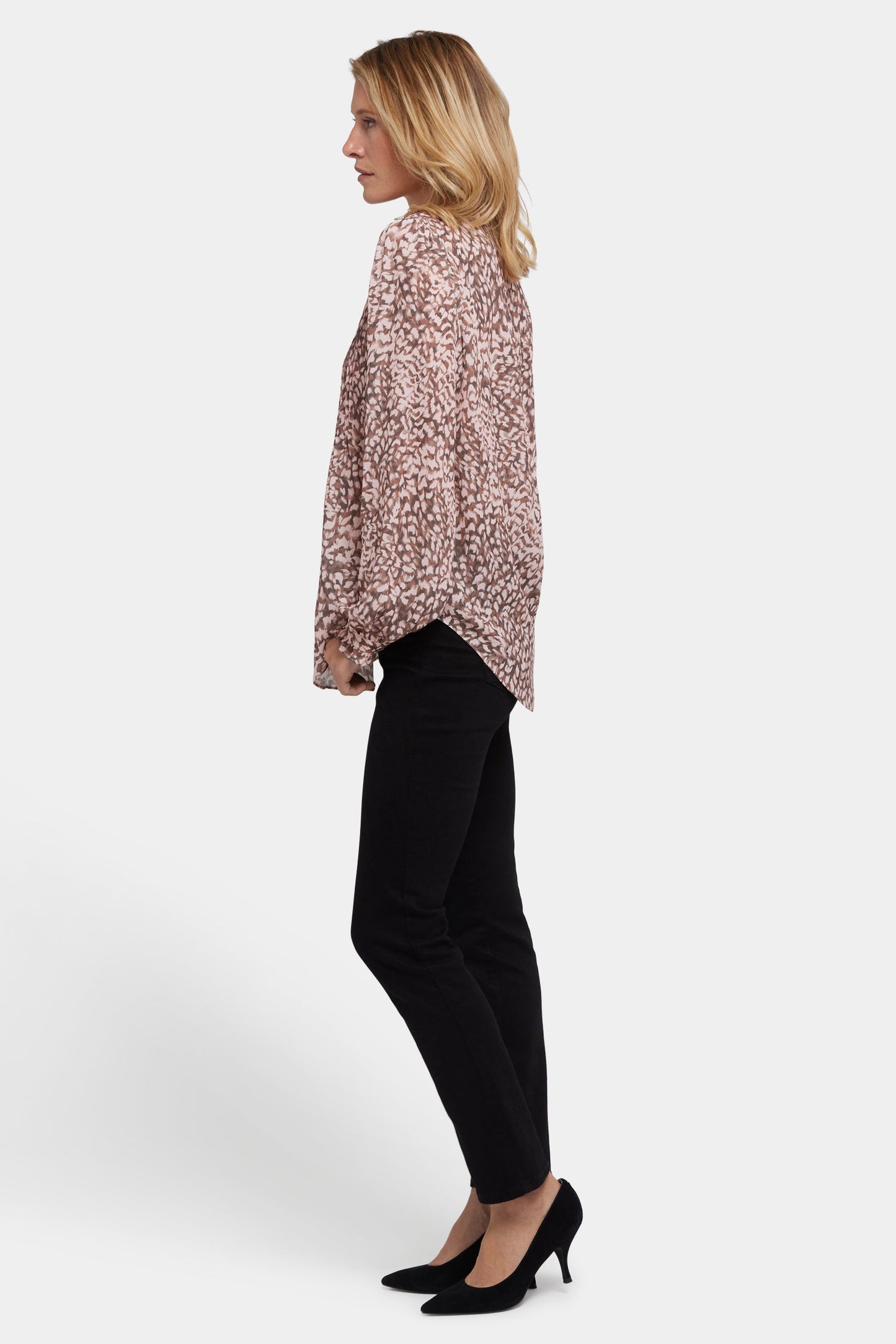 Pleated Front Tunic - Delacroix