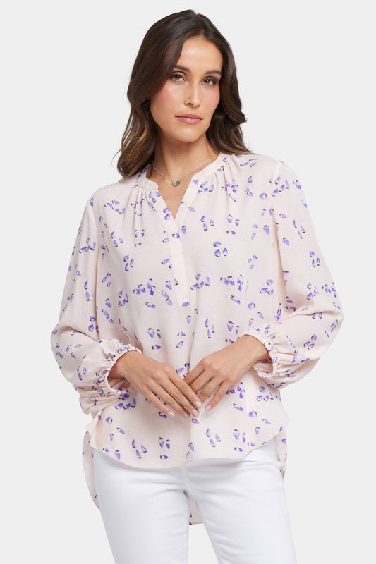 Puff Sleeved Popover Top - Serra de Mar