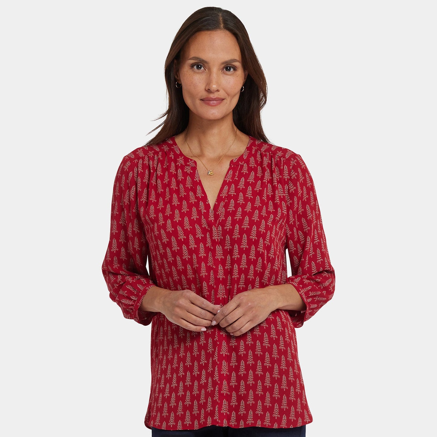 Pintuck Blouse - Jacqueline