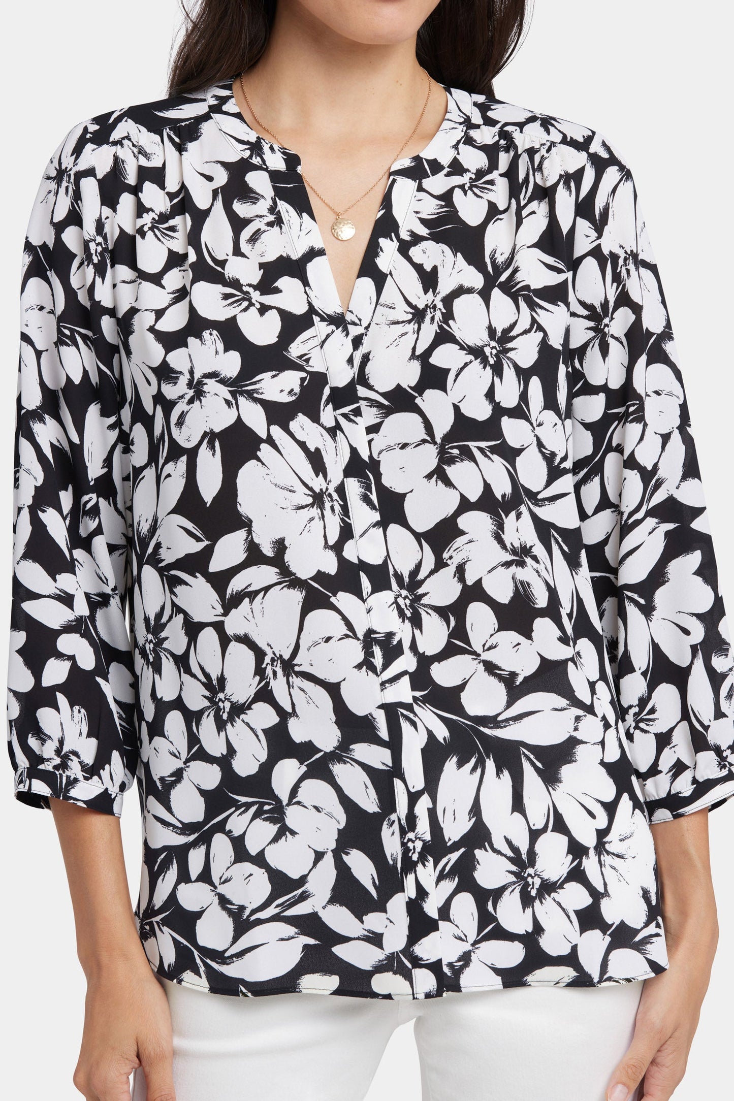 Pintuck Blouse - Gran Via