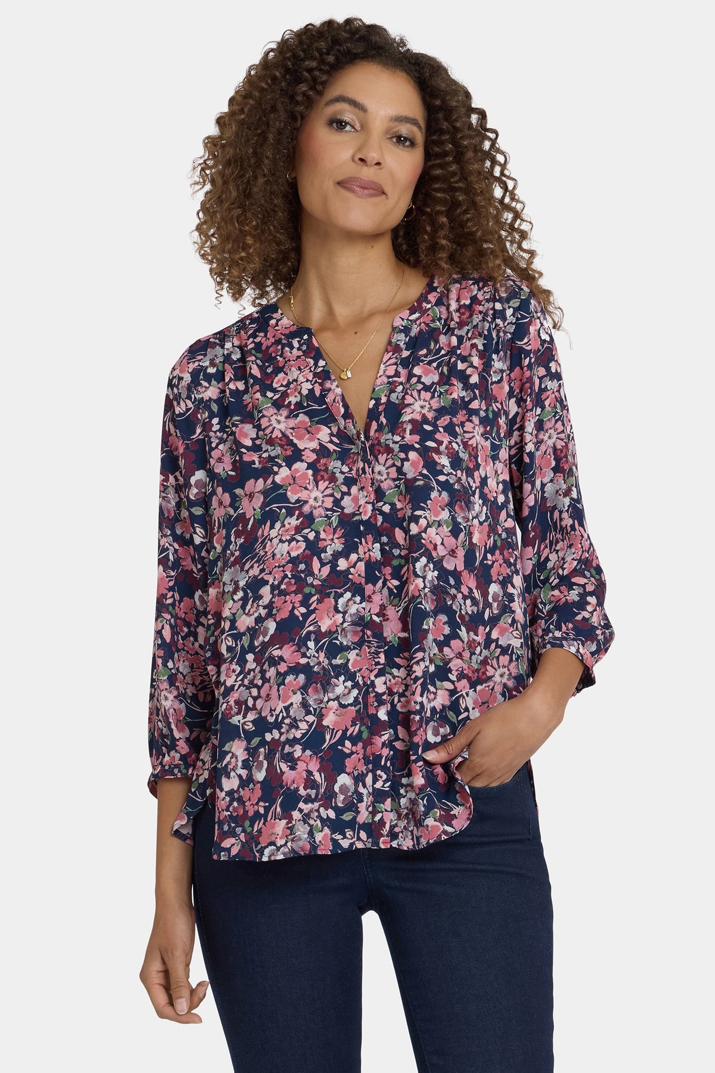 Pintuck Blouse - Rosetta Blooms