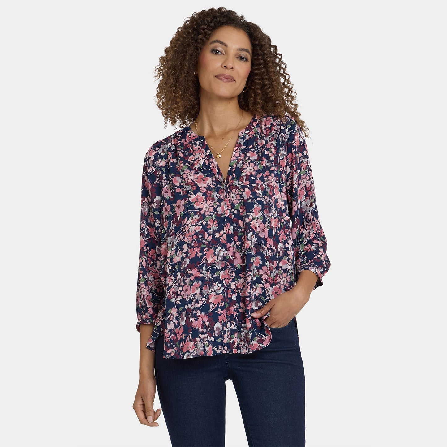 Pintuck Blouse - Rosetta Blooms