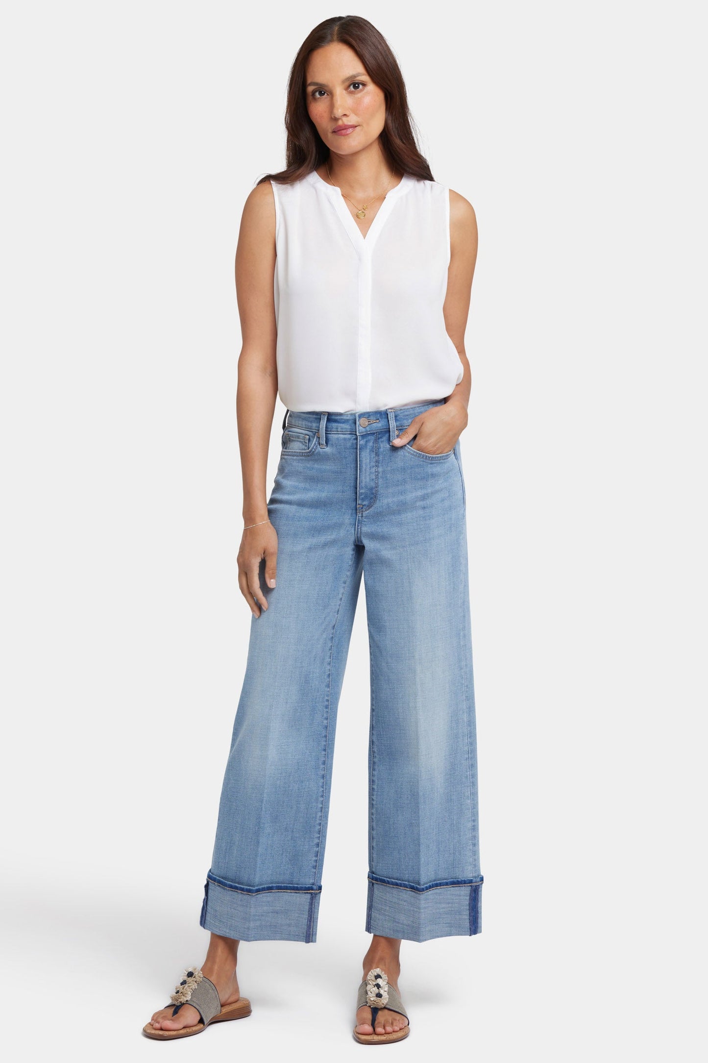 Teresa Wide Leg Jeans - Madison River