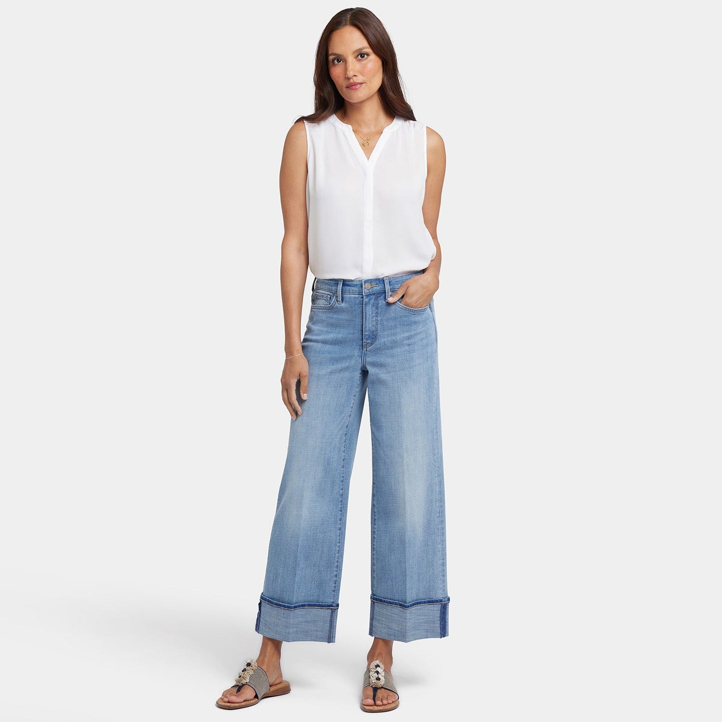 Teresa Wide Leg Jeans - Madison River