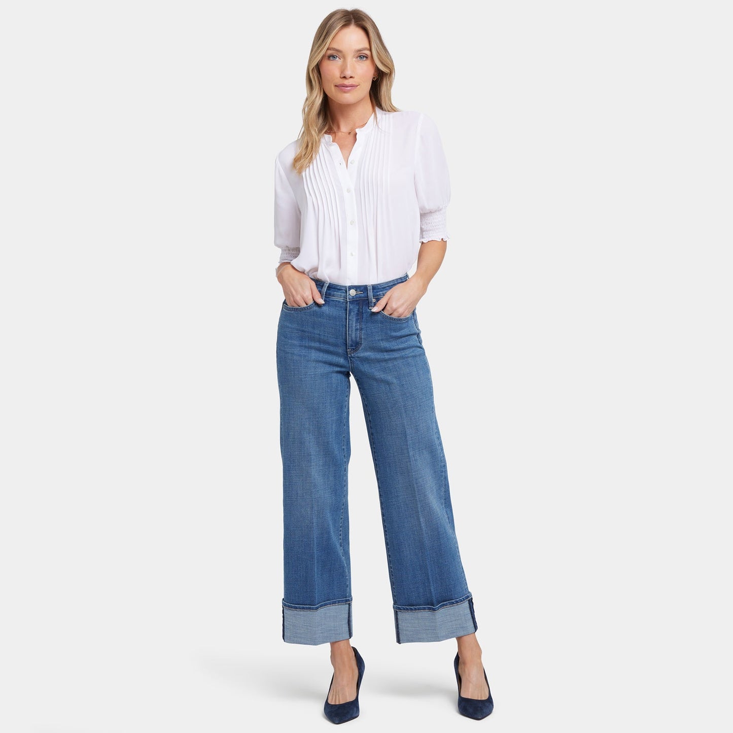 Teresa Wide Leg Jeans - Stillwater Lake