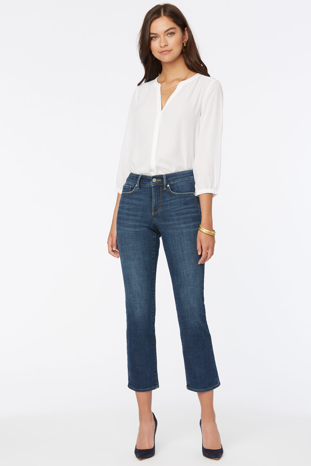 Marilyn Straight Ankle Jeans - Marcel