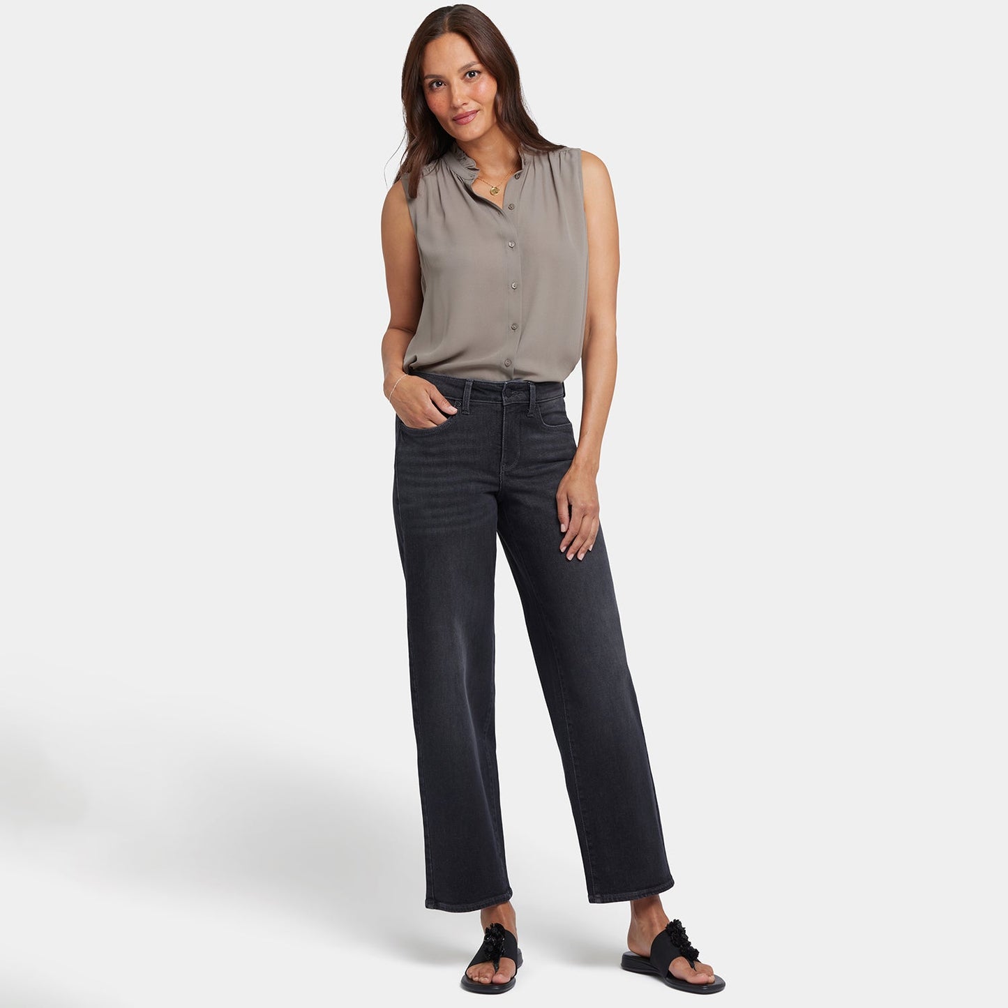 Jemma Barrel Jeans - Cordoba Cliff