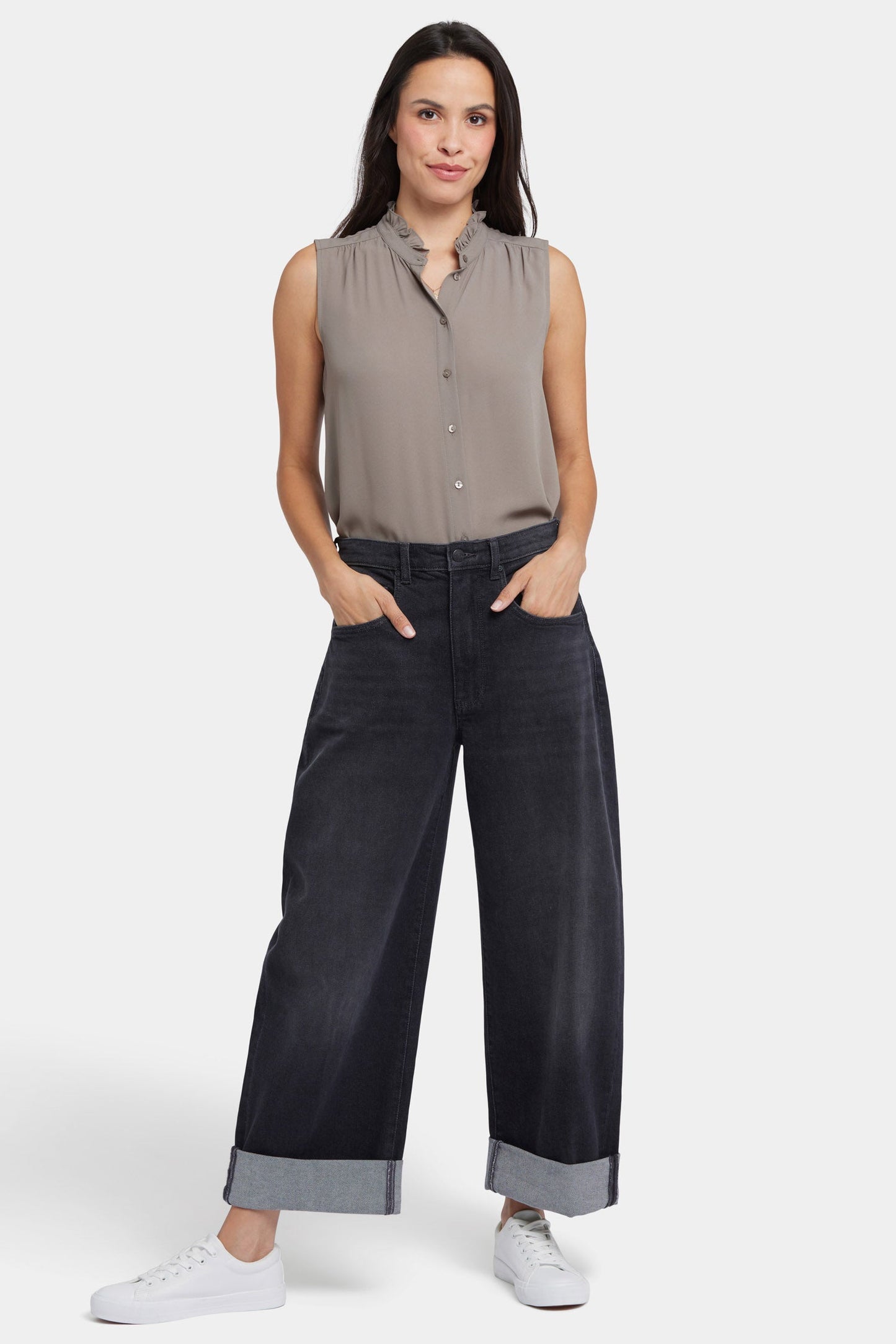 Renee Baggy Wide Leg Jeans - Murcia Peaks