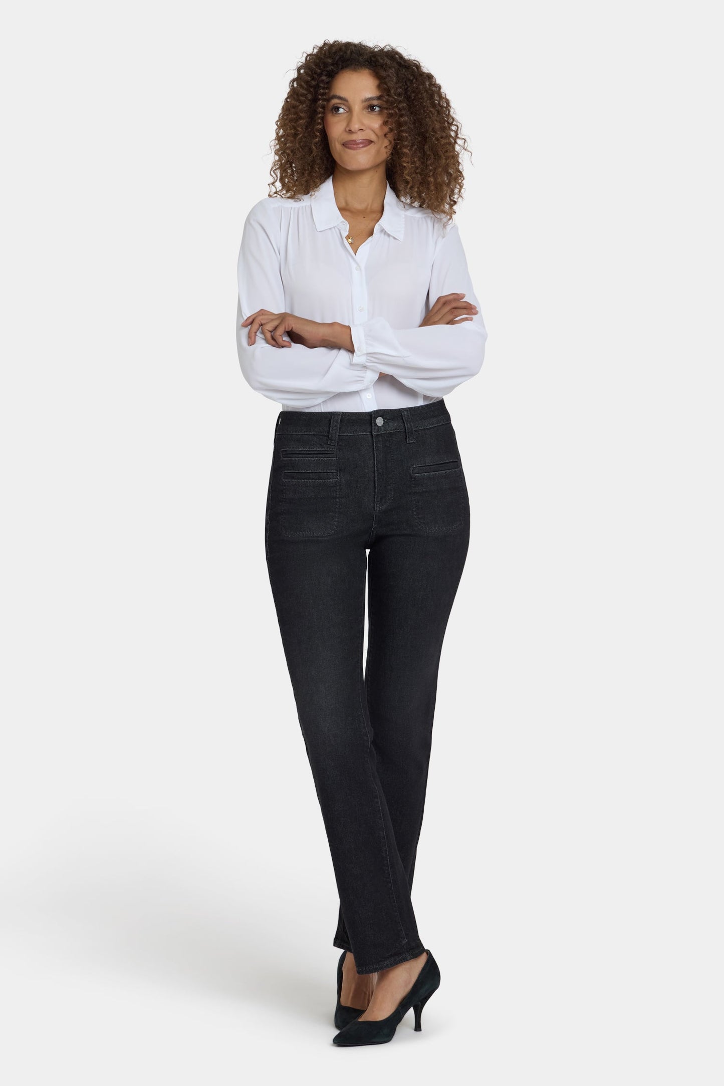 Marilyn Straight Jeans - French Nightfall