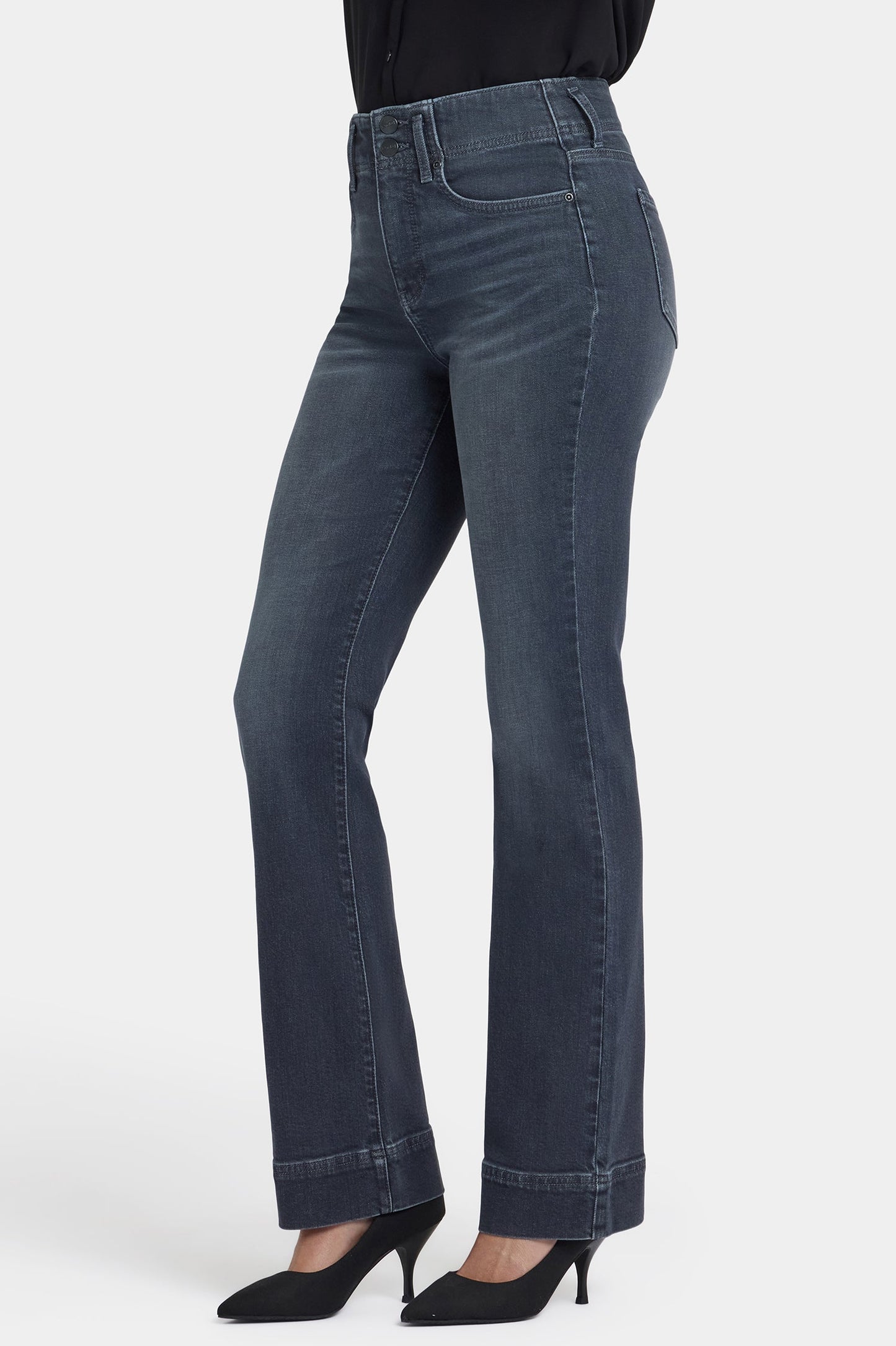 Barbara Bootcut Jeans - Graphite Hill