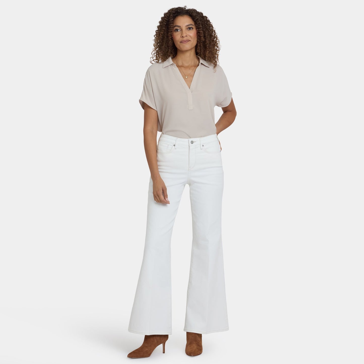 Mia Palazzo Jean - Winter White