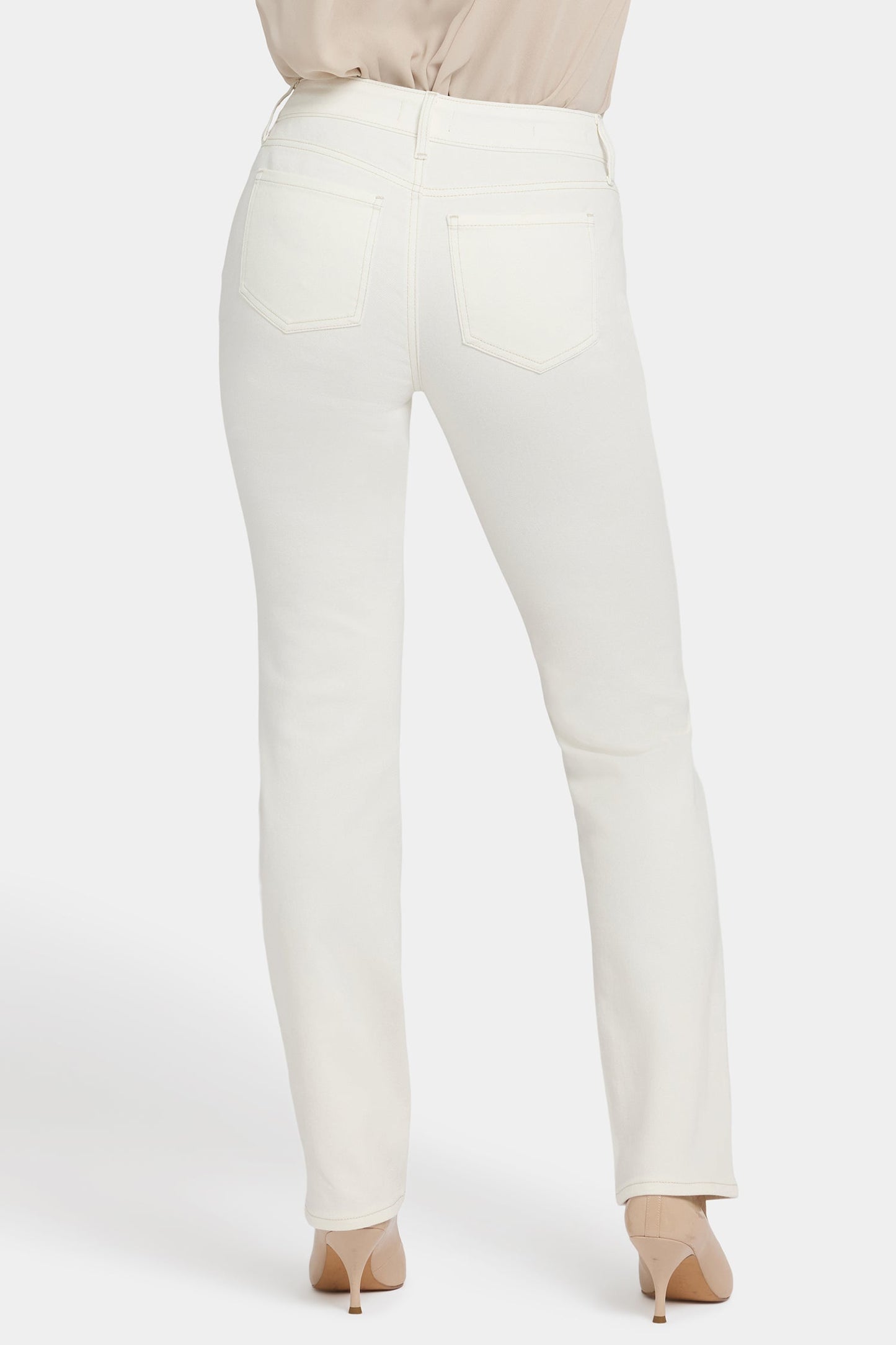Marilyn Straight Jeans - Winter White
