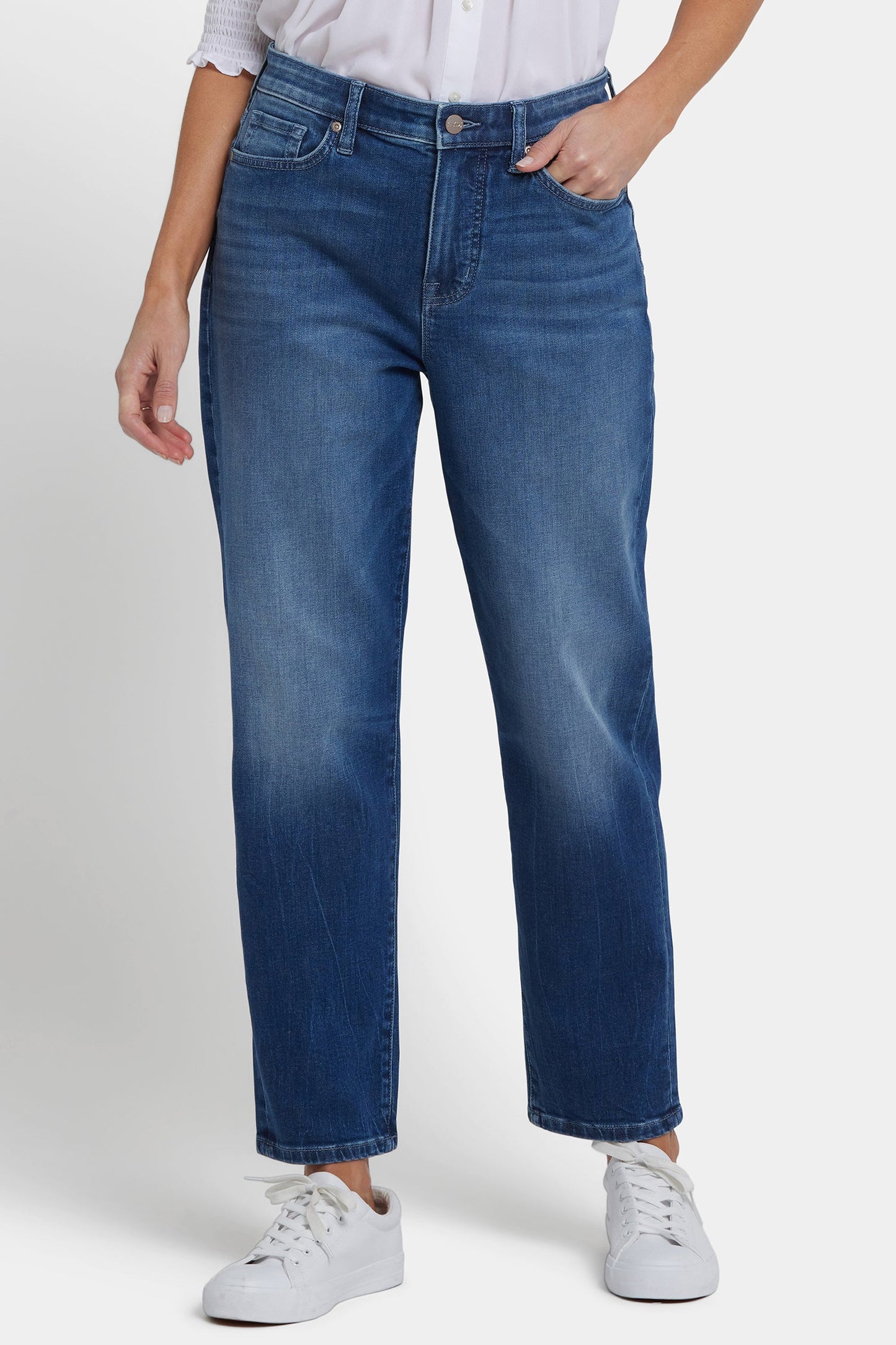 Boyfriend Jeans - Cool Marine