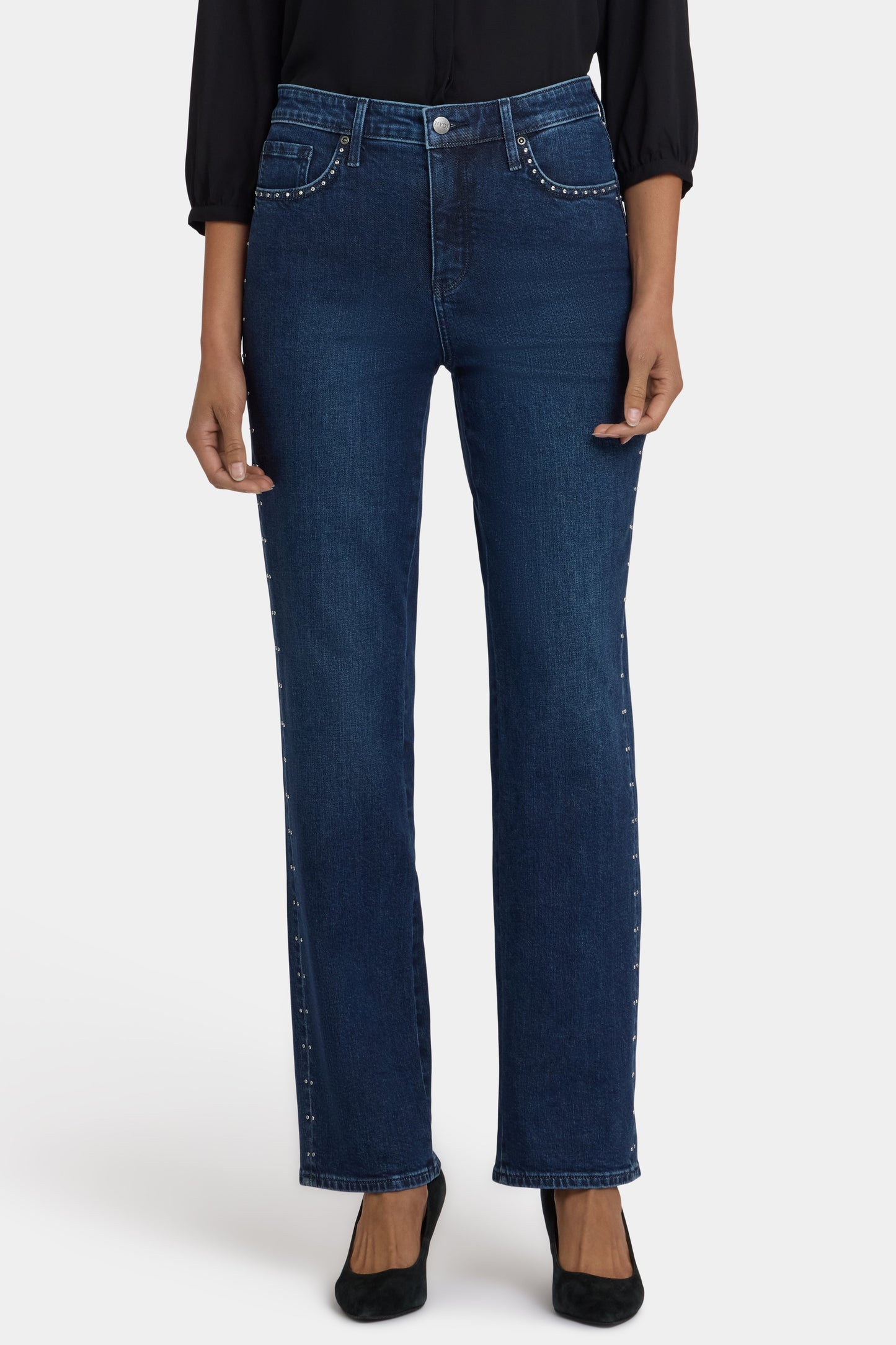 Brooke Loose Straight Jeans - Louvre Sapphire