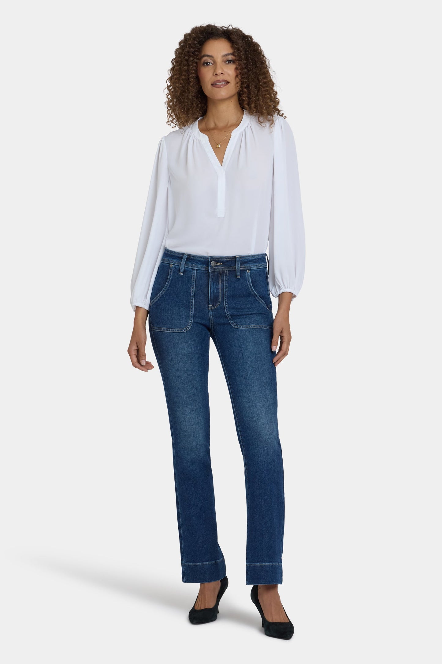 Barbara Bootcut Jeans - Dark Loire