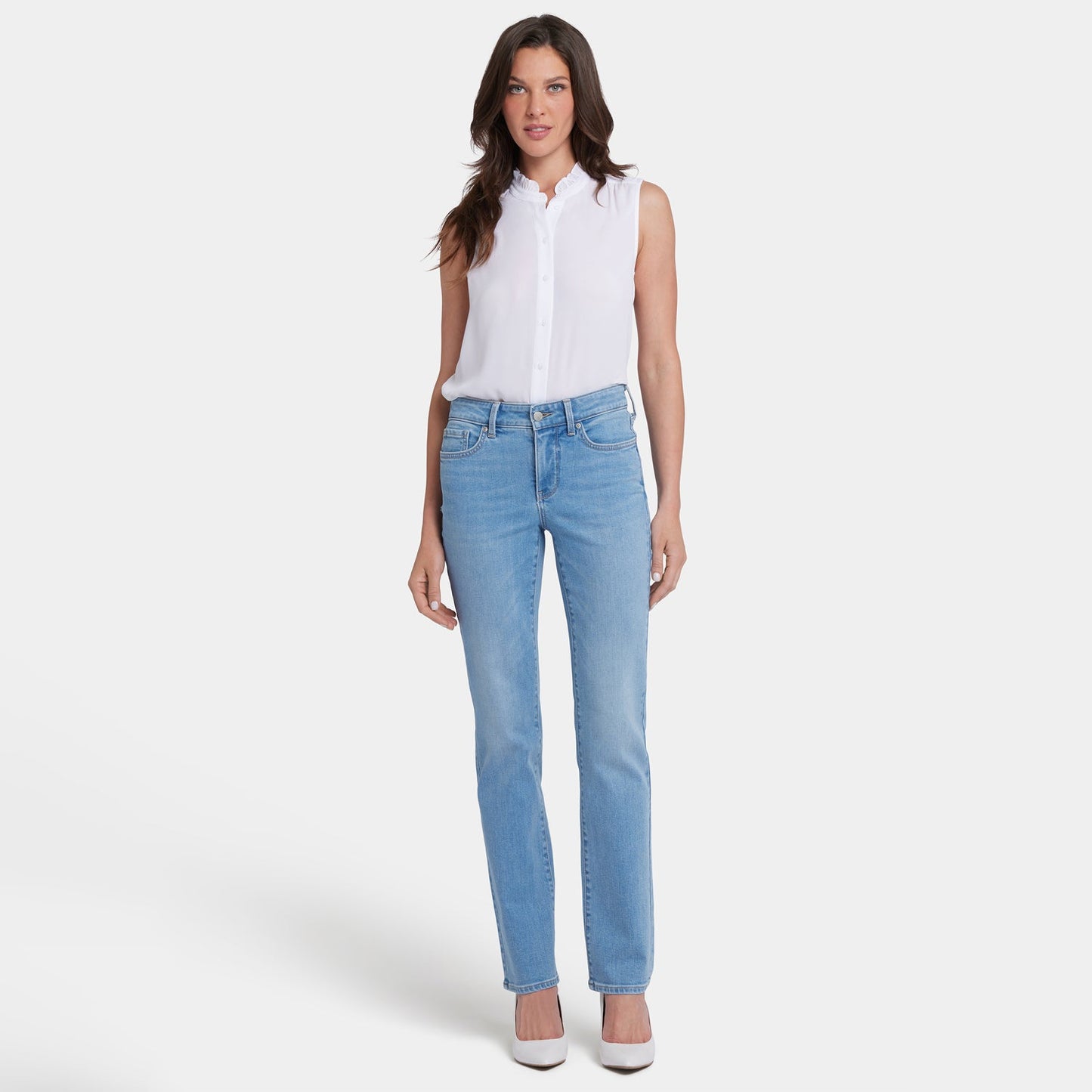 Marilyn Straight Jeans - Salamanca Sun