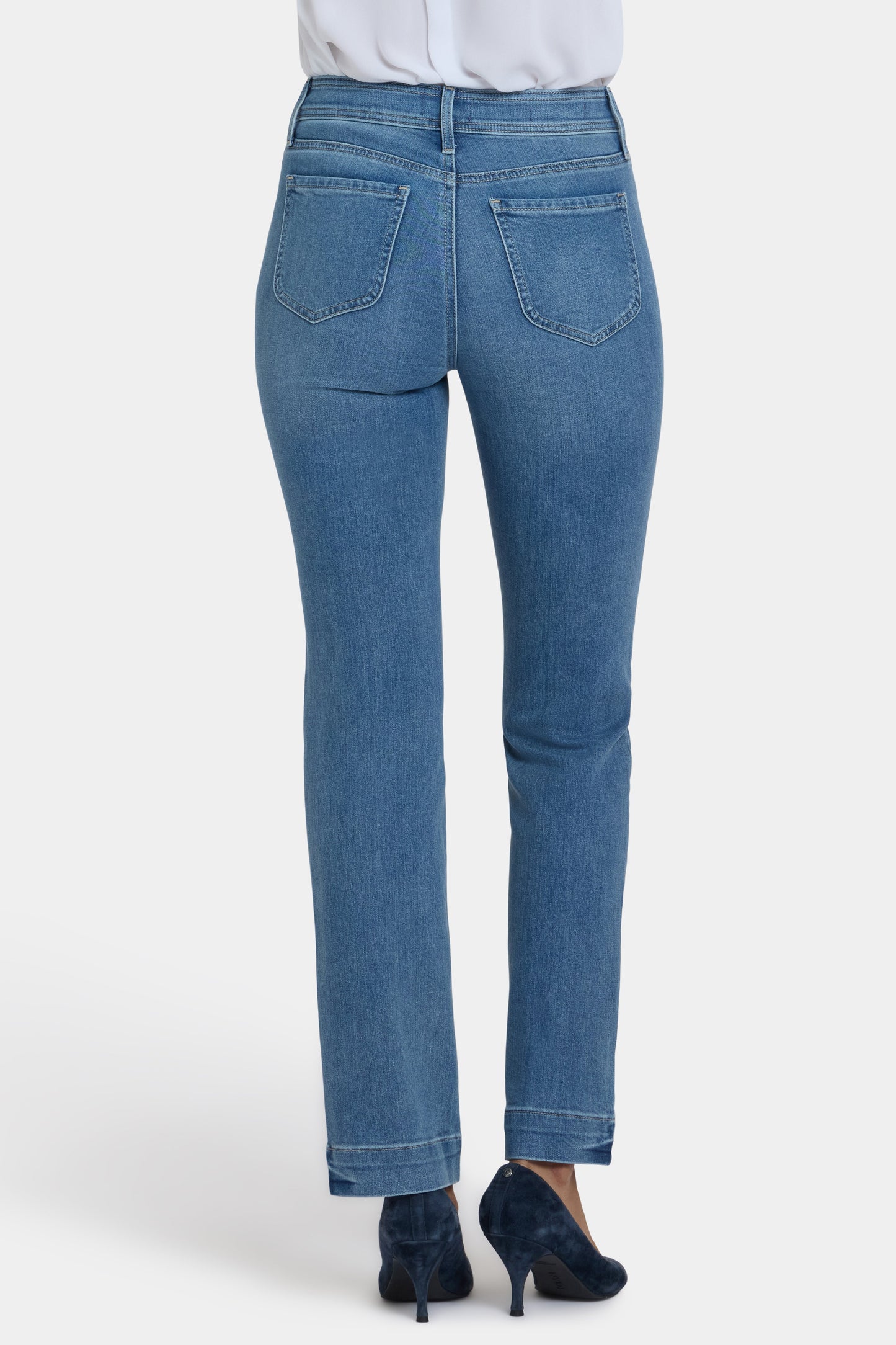 Marilyn Straight Jeans - Bastille Sea