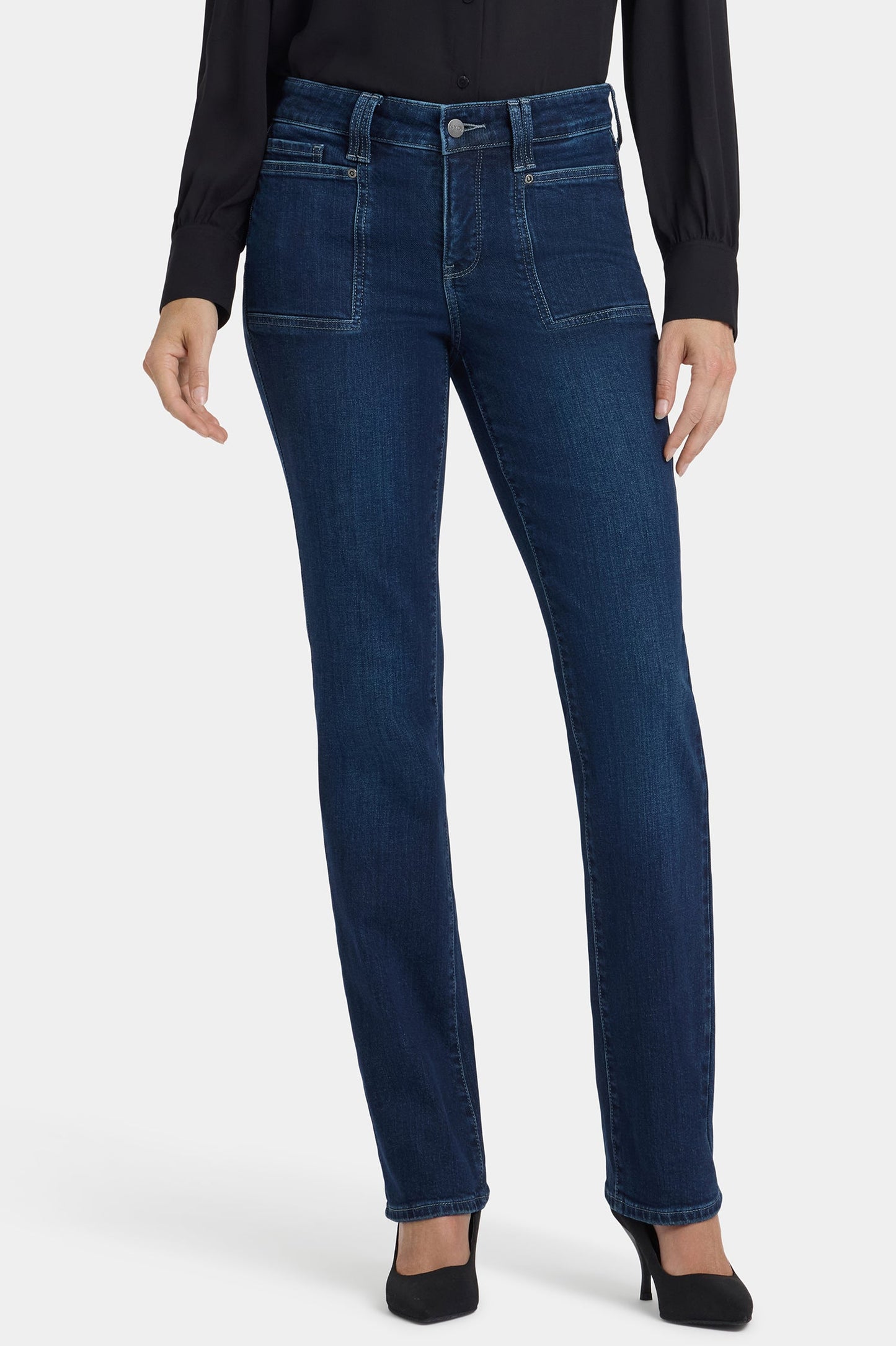 Marilyn Straight Jeans - Ink Skyline