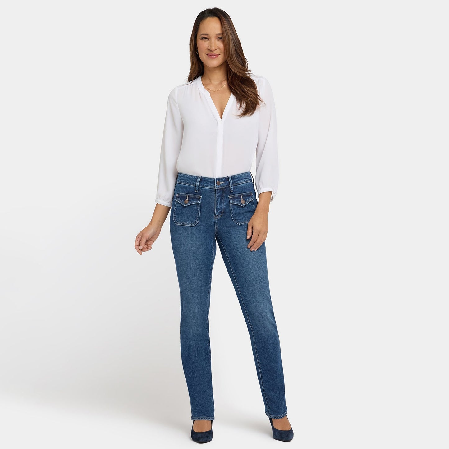 Marilyn Straight Jeans - Lake Notre-Dame