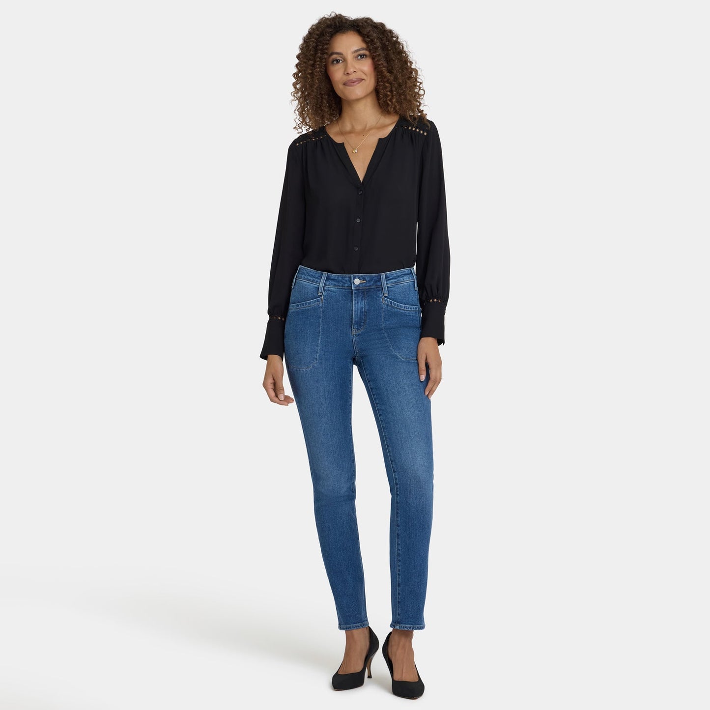 Sheri Slim Jeans - Opera Blue