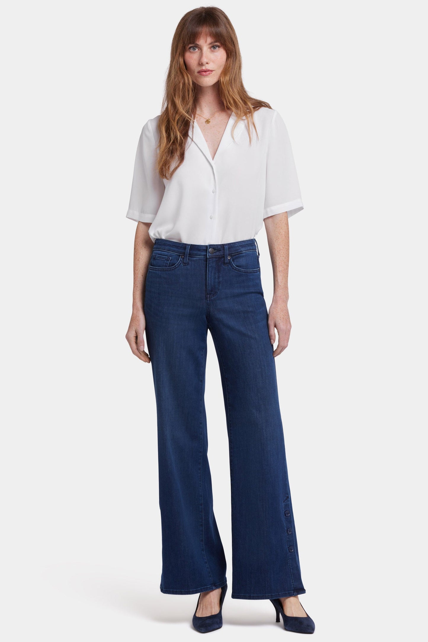 Teresa Wide Leg Jeans - Ibiza Blues