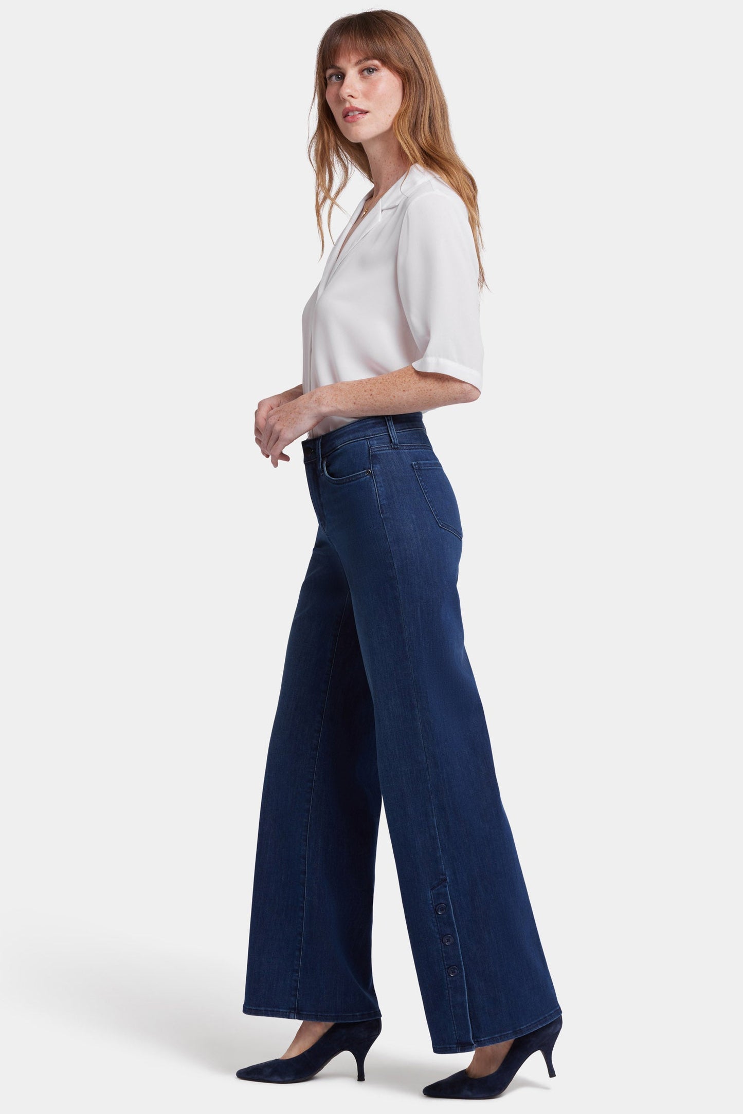 Teresa Wide Leg Jeans - Ibiza Blues