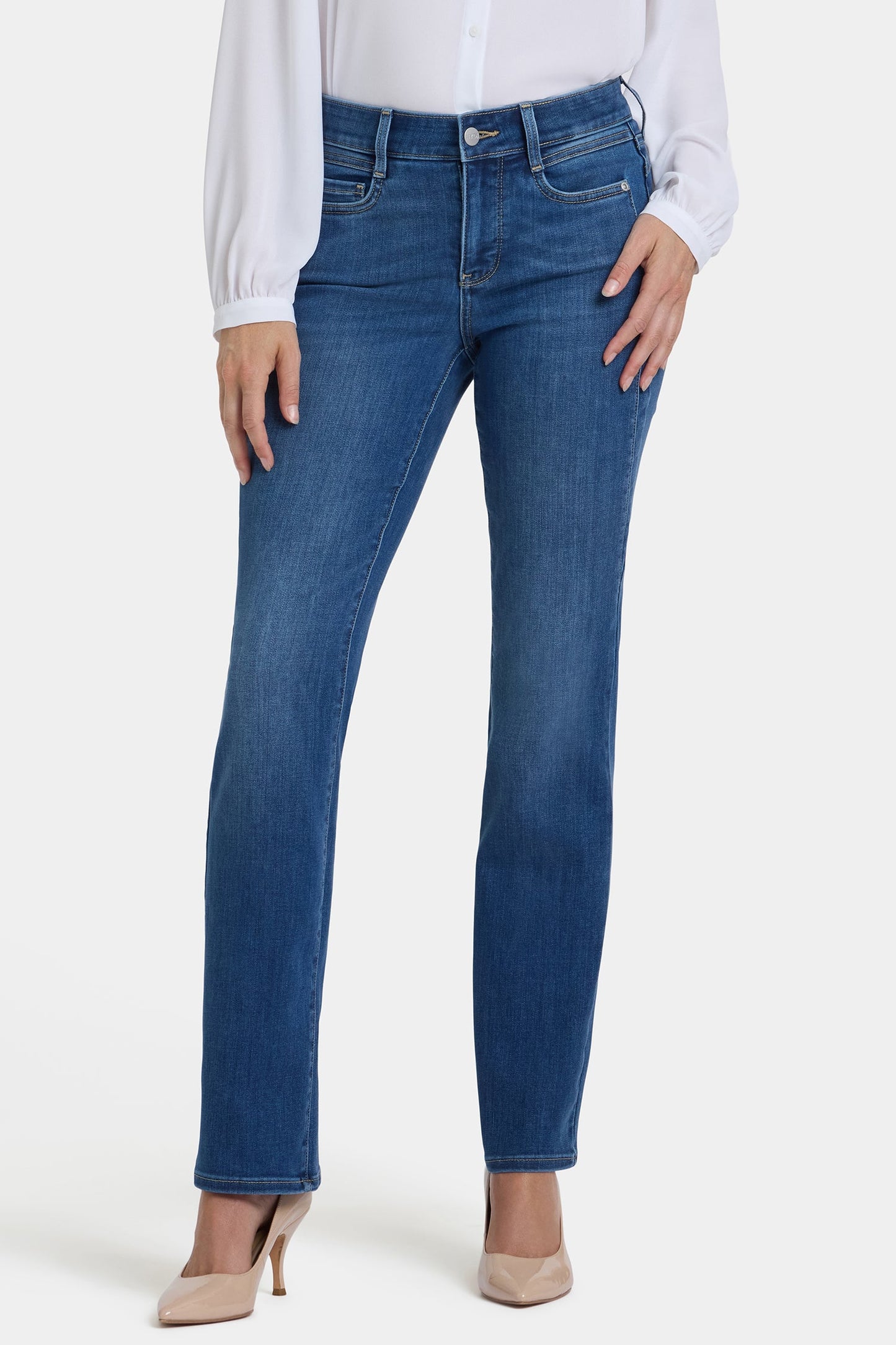 Marilyn Straight Jeans - Opera Blue