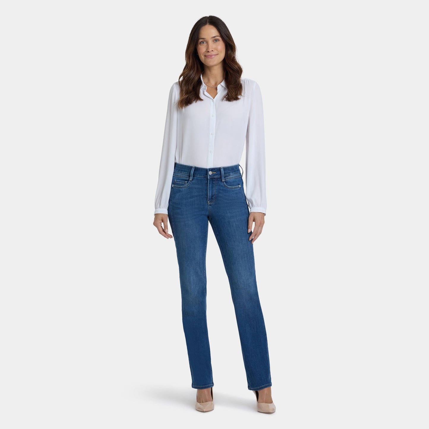Marilyn Straight Jeans - Opera Blue