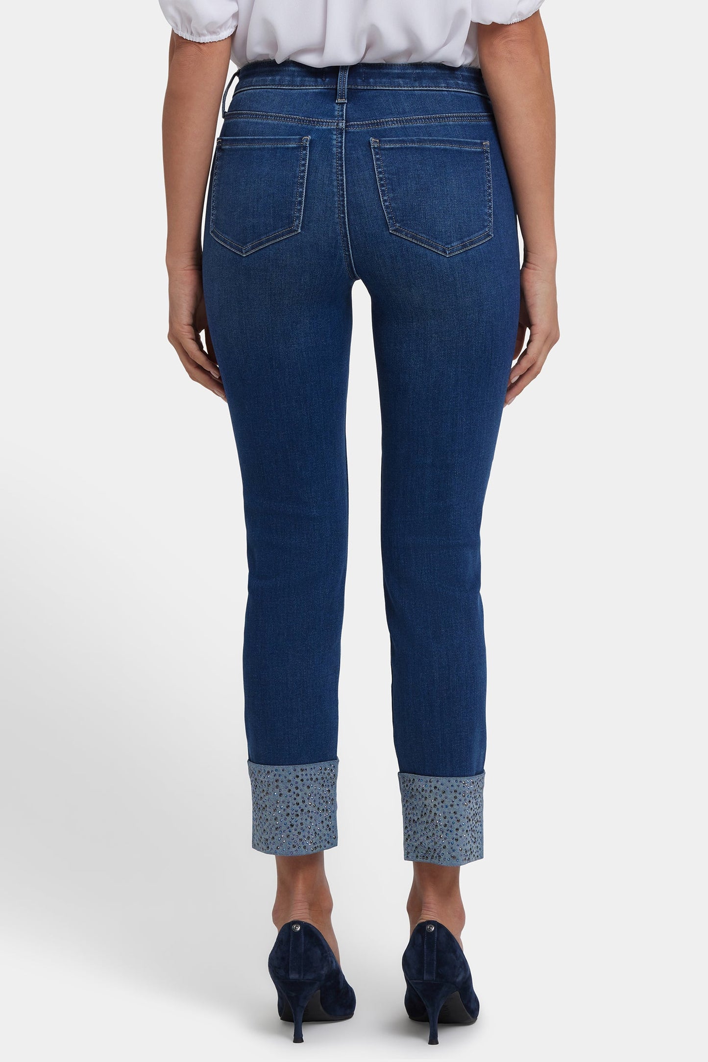 Sheri Slim Ankle Jeans - Vintage Lapis