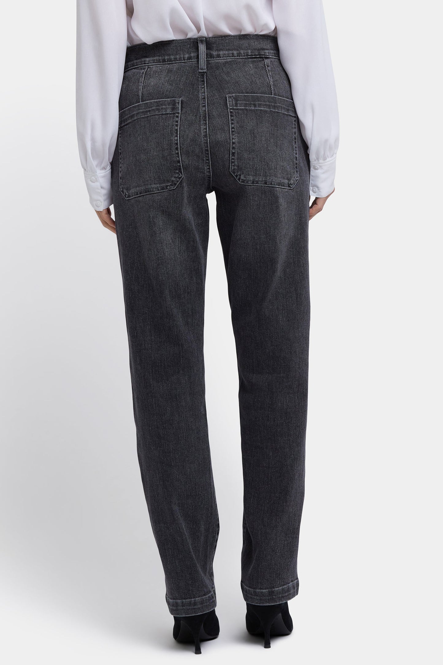 Brooke Loose Straight Jeans - Vintage Noir