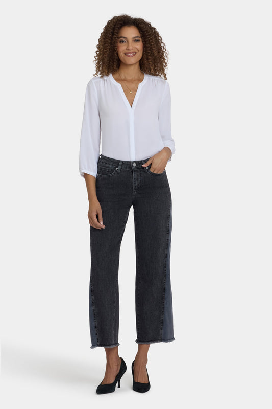 Teresa Wide Leg Jeans - Street Shade