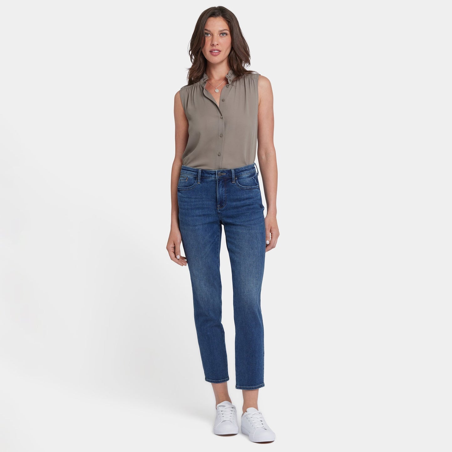 Stella Tapered Ankle Jeans - Rio Rapids